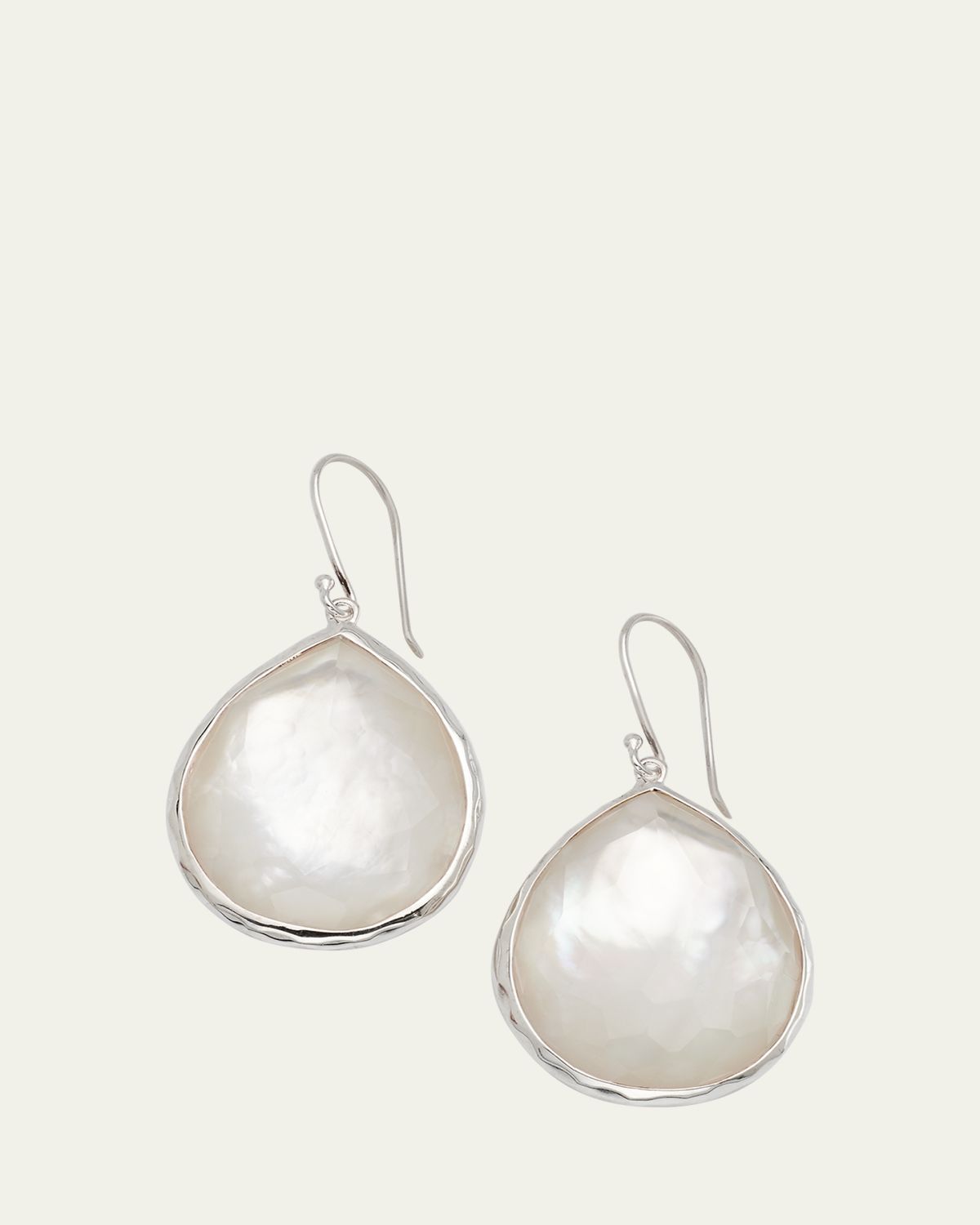 Ippolita Large Teardrop Earrings in Sterling Silver | Thumbnail 6 Ippolita Large Teardrop Earrings in Sterling Silver | Thumbnail 6
