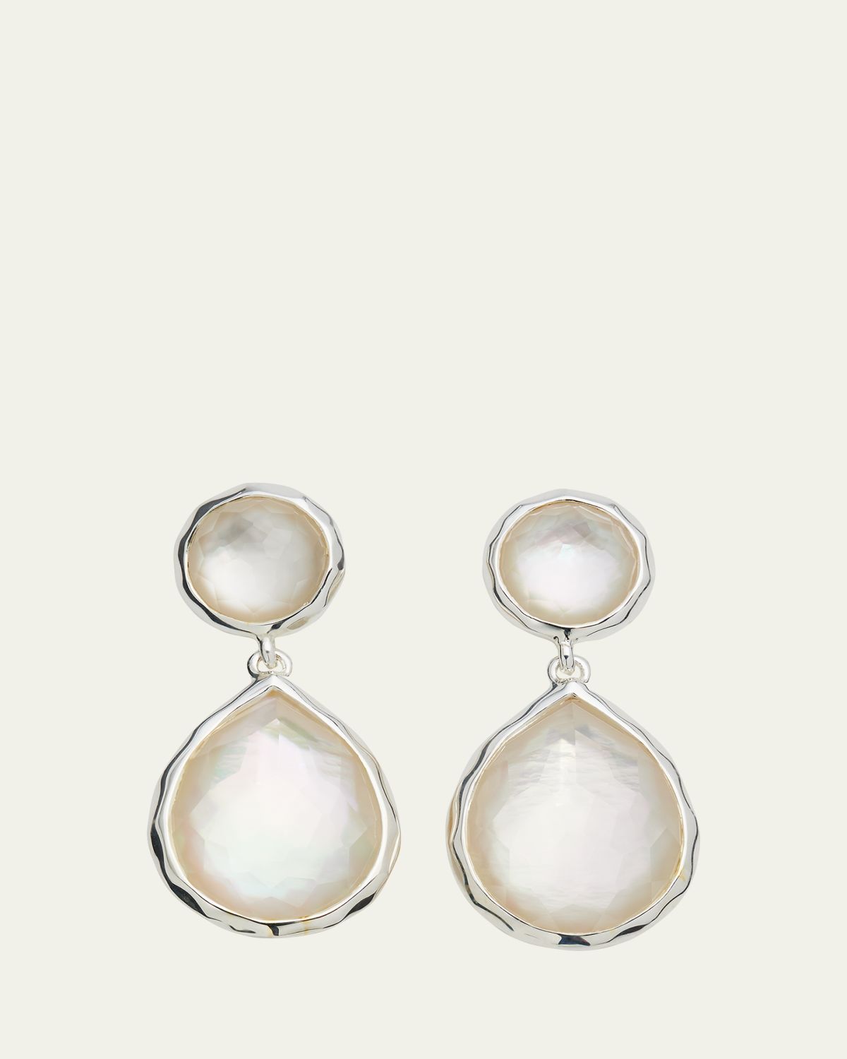 Ippolita 2-Stone Earrings in Sterling Silver