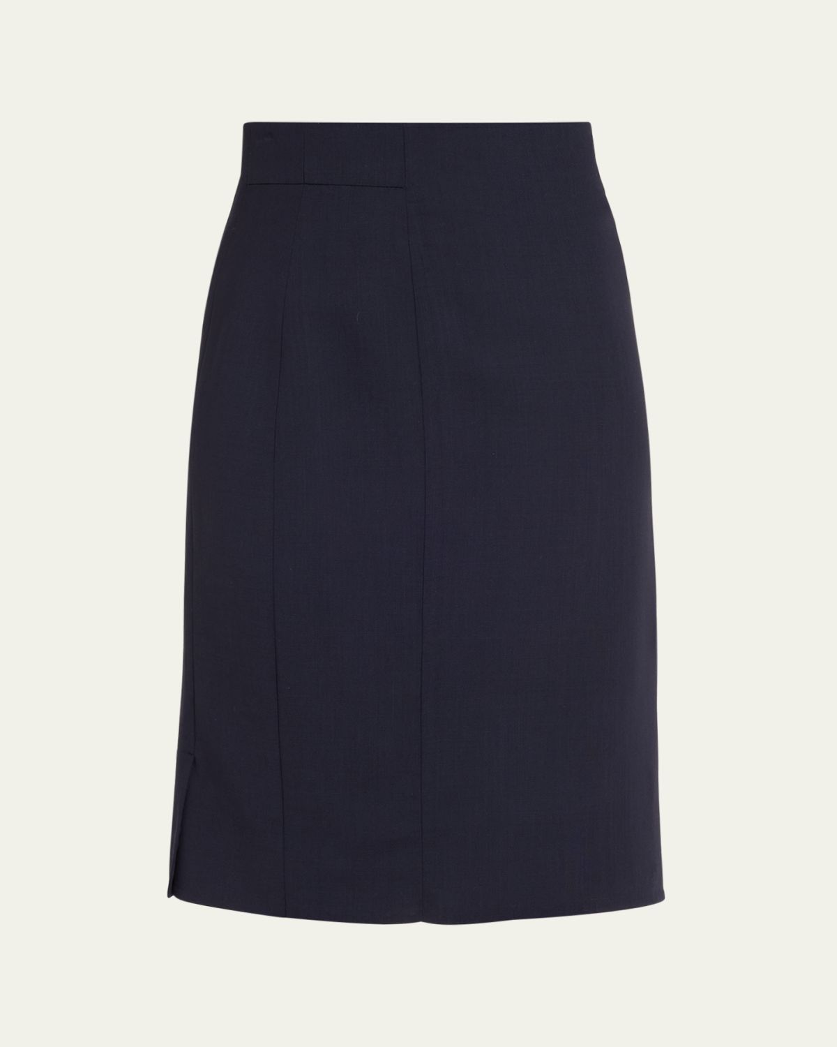 Akris Wool-Blend Knee-Length Pencil Skirt