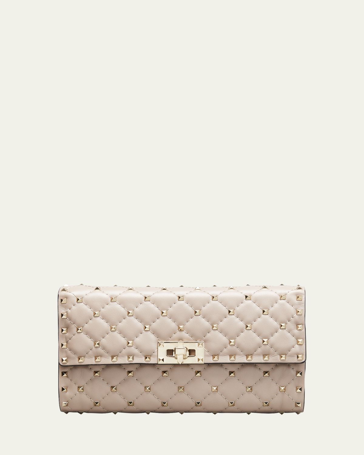 Valentino Garavani Quilted Rockstud Spike Chain Shoulder Bag