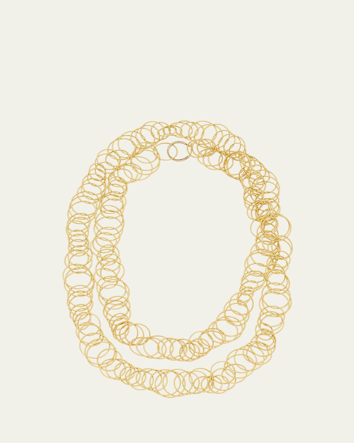 Buccellati Hawaii 18K Yellow Gold Sautoir Necklace, 102cm