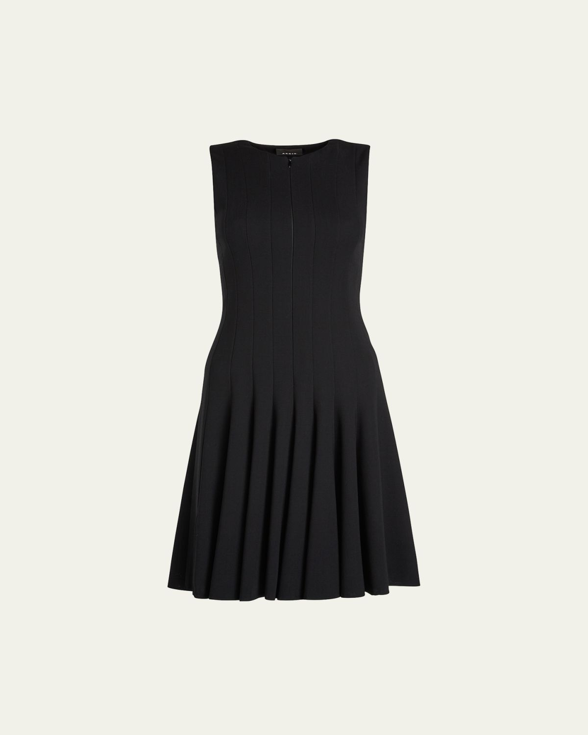 Akris Sleeveless Zip-Front Seamed A-Line Dress | Thumbnail 6 Akris Sleeveless Zip-Front Seamed A-Line Dress | Thumbnail 6