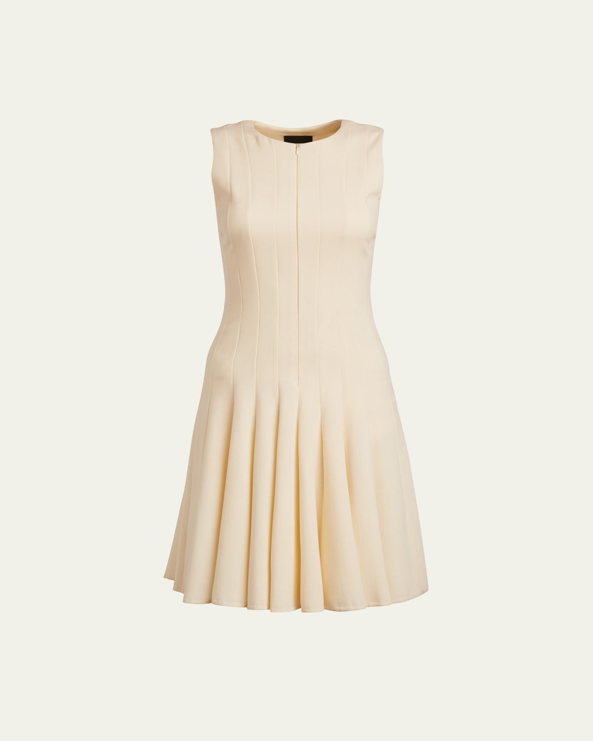 Akris Sleeveless Zip-Front Seamed A-Line Dress | Thumbnail 6 Akris Sleeveless Zip-Front Seamed A-Line Dress | Thumbnail 6