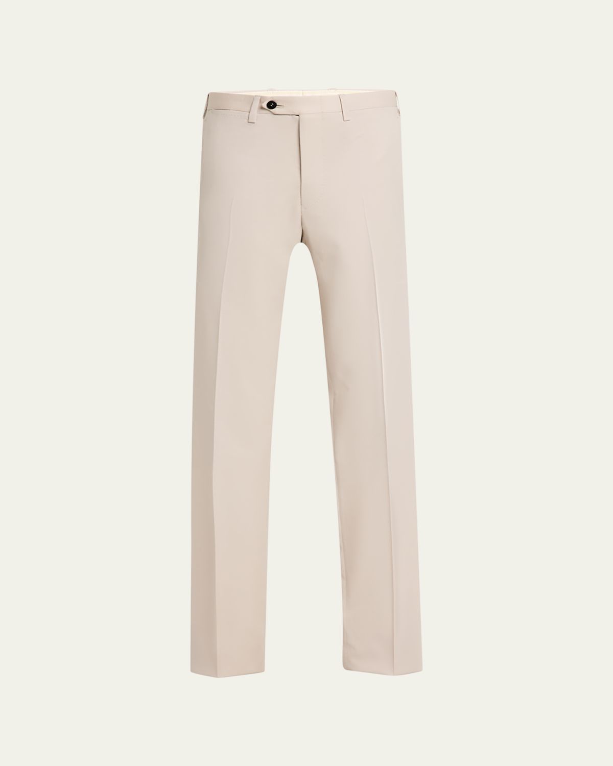 Kiton Men's Wool Twill Trousers