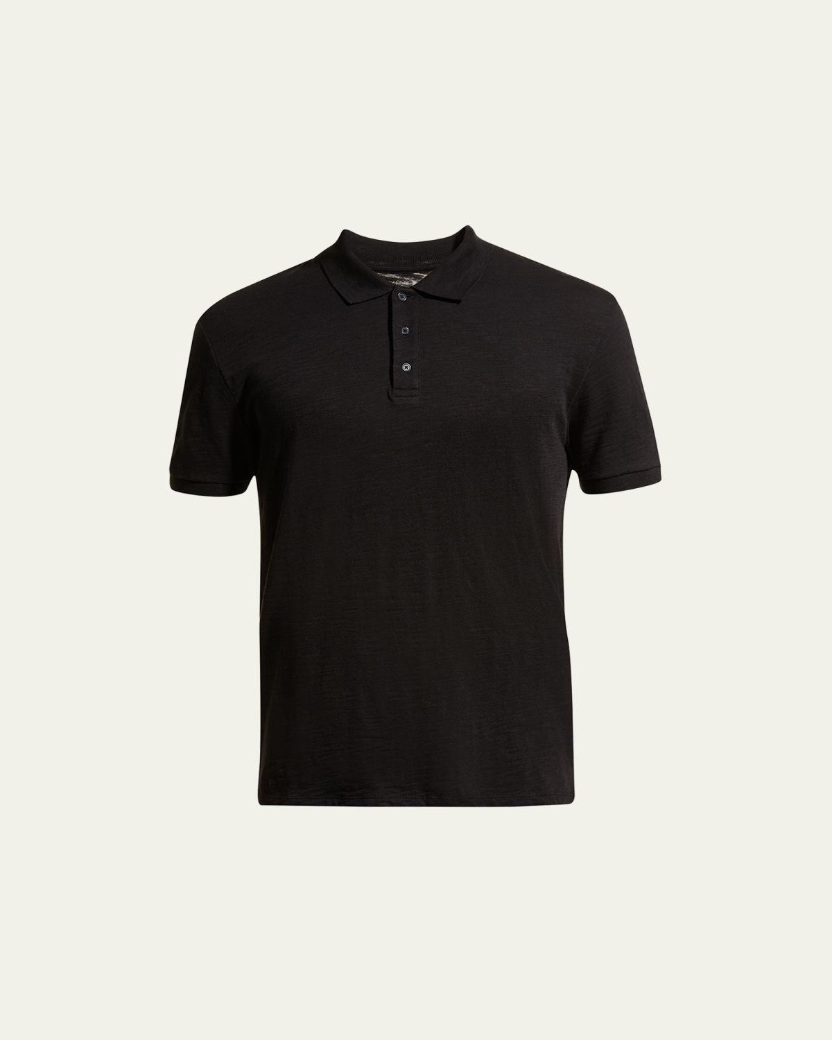 Vince Classic Slub Cotton Polo Shirt