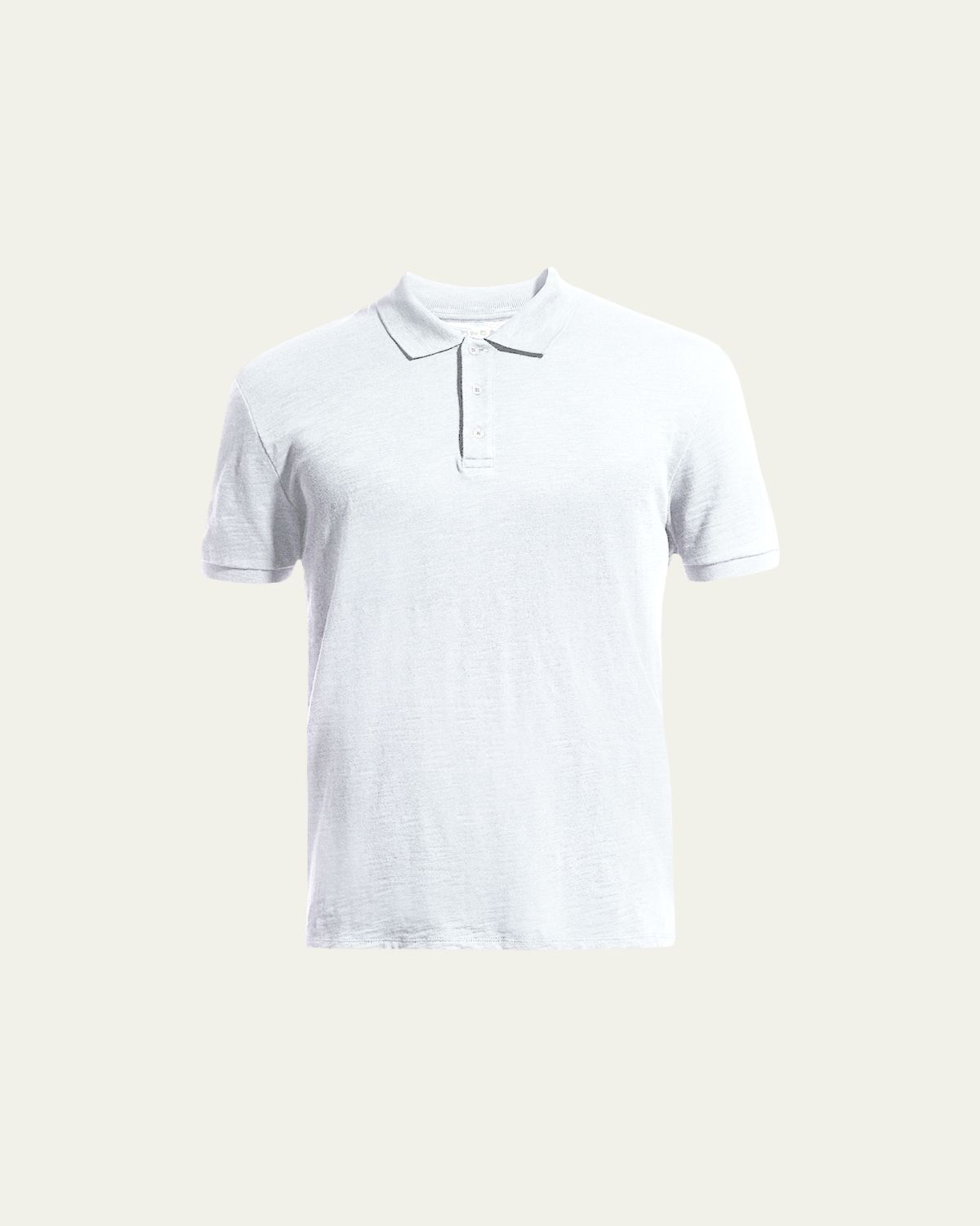 Vince Classic Slub Cotton Polo Shirt