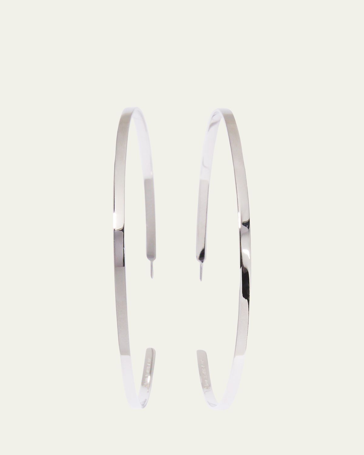 Lana Large Sunrise Hoop Earrings in 14K Gold