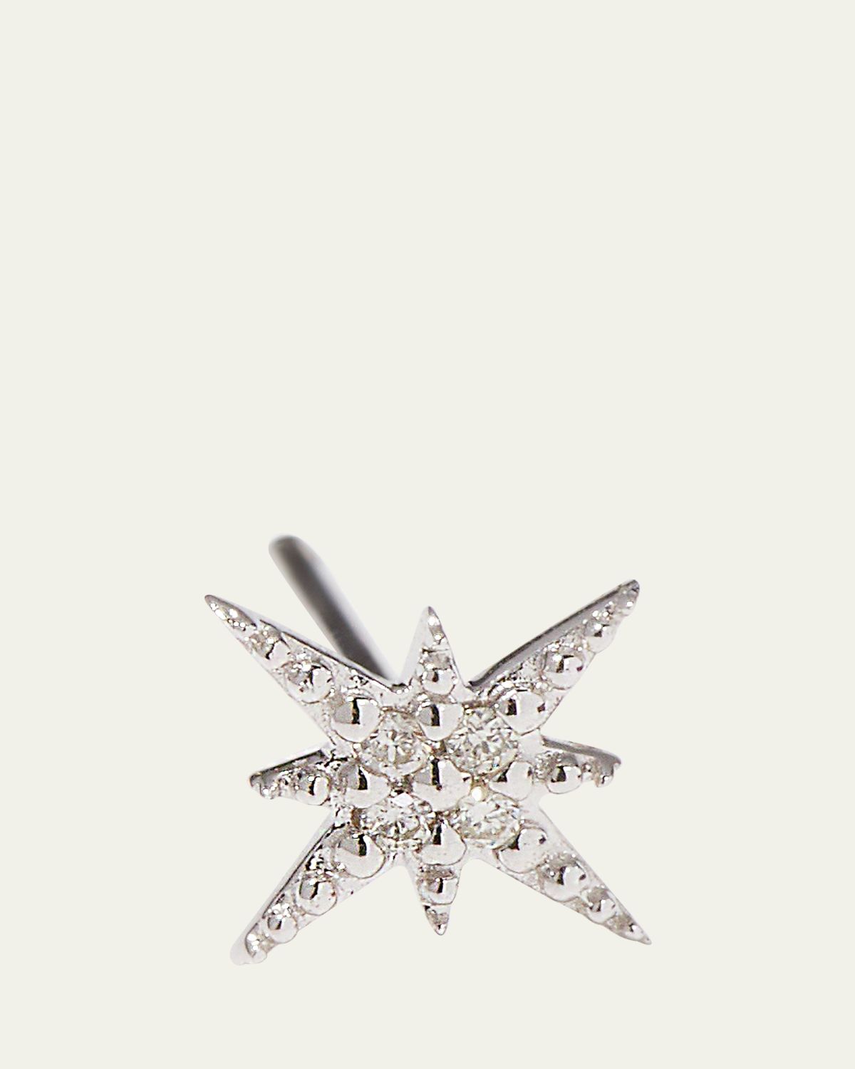 Sydney Evan Starburst Diamond Single Stud Earring | Thumbnail 5 Sydney Evan Starburst Diamond Single Stud Earring | Thumbnail 5