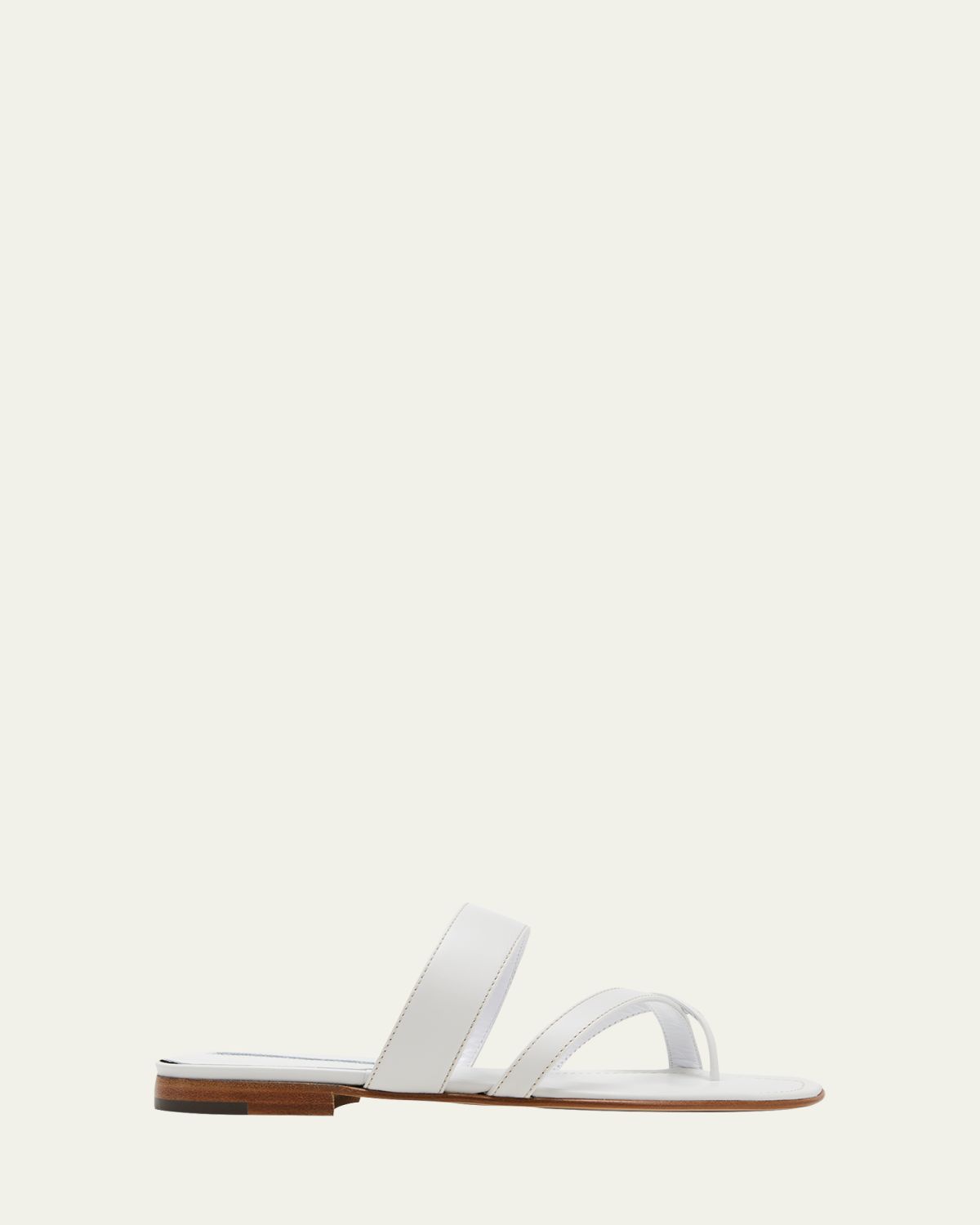 Manolo Blahnik Susa Flat Leather Sandals | Thumbnail 8