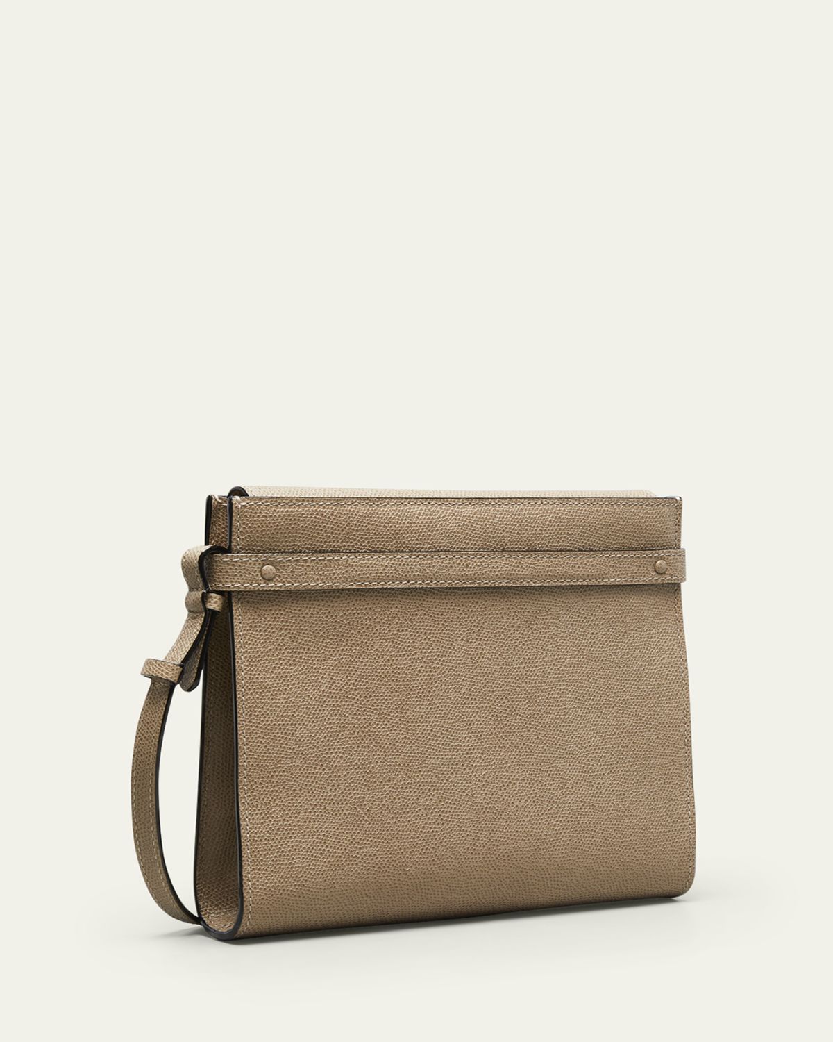 Valextra B-Tracollina Leather Shoulder Bag | Thumbnail 3 Valextra B-Tracollina Leather Shoulder Bag | Thumbnail 3