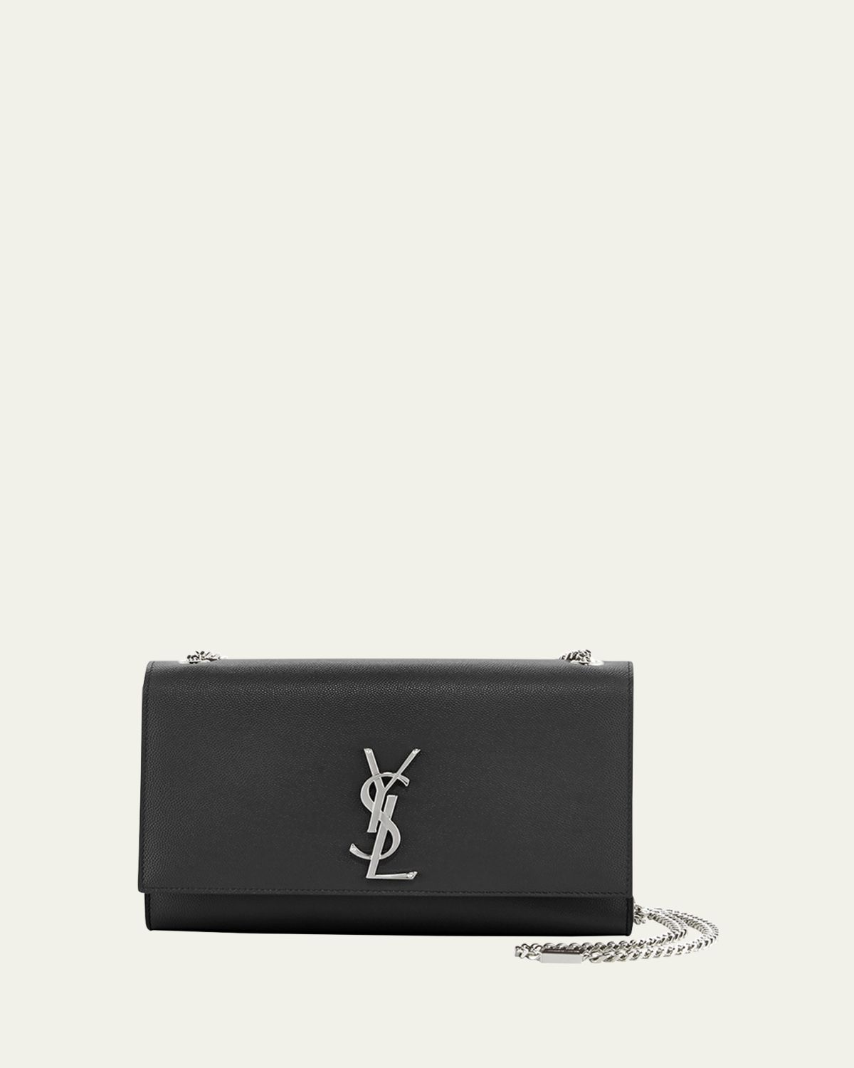 Saint Laurent Kate Medium YSL Crossbody Bag in Grained Leather | Thumbnail 6 Saint Laurent Kate Medium YSL Crossbody Bag in Grained Leather | Thumbnail 6