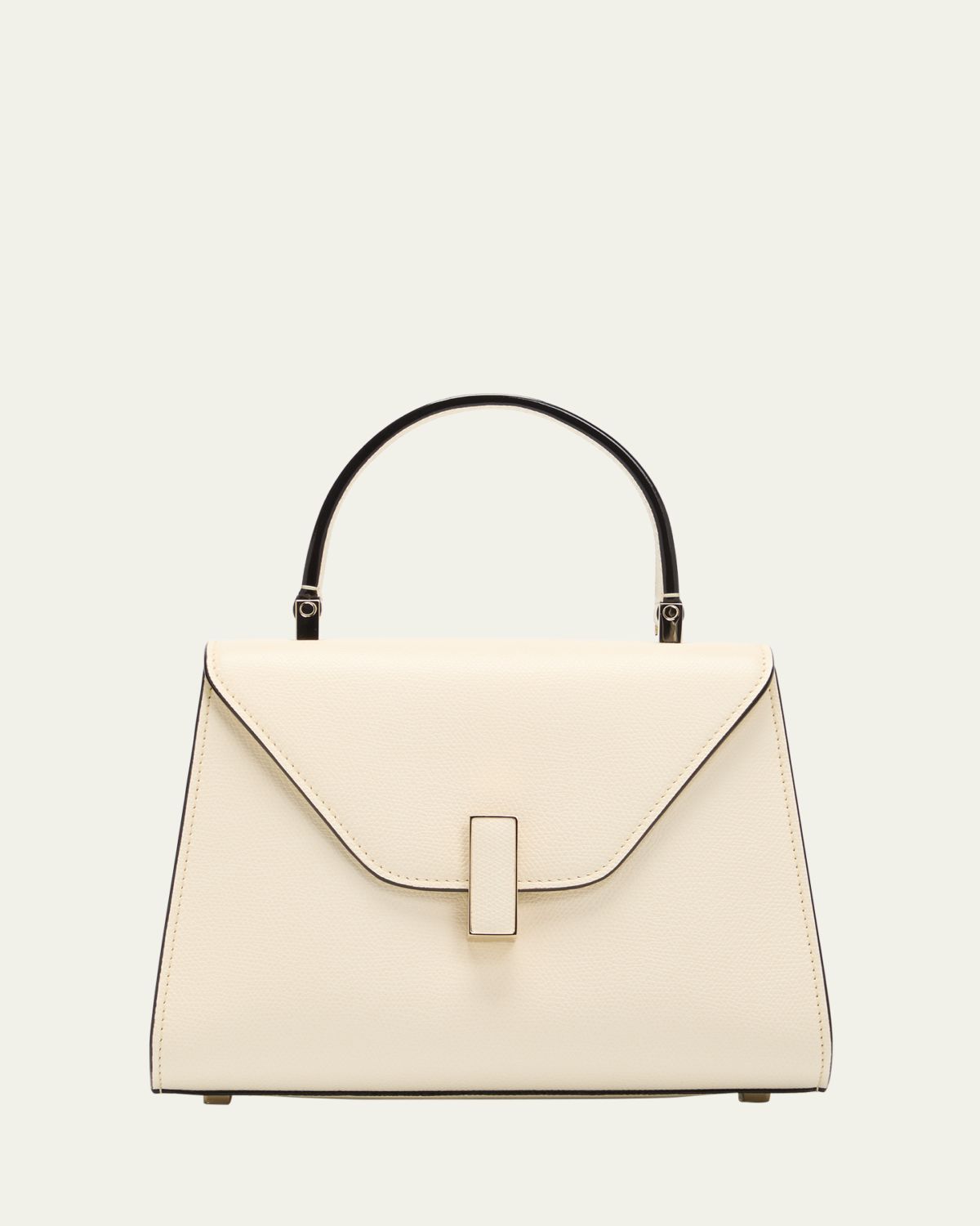 Valextra Iside Mini Leather Satchel Bag