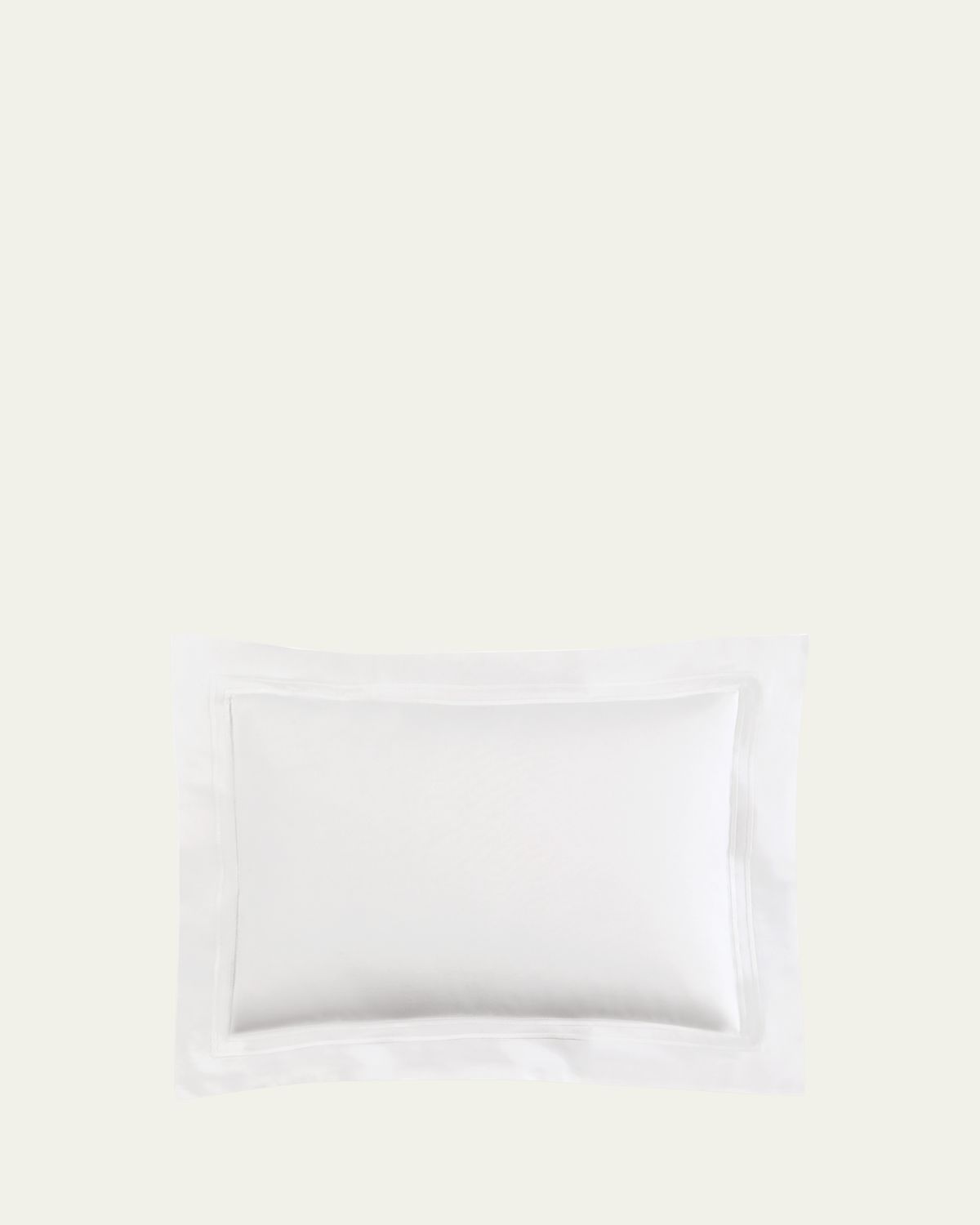 Sferra Grande Hotel Twin Solid White Fitted Sheet | Thumbnail 3