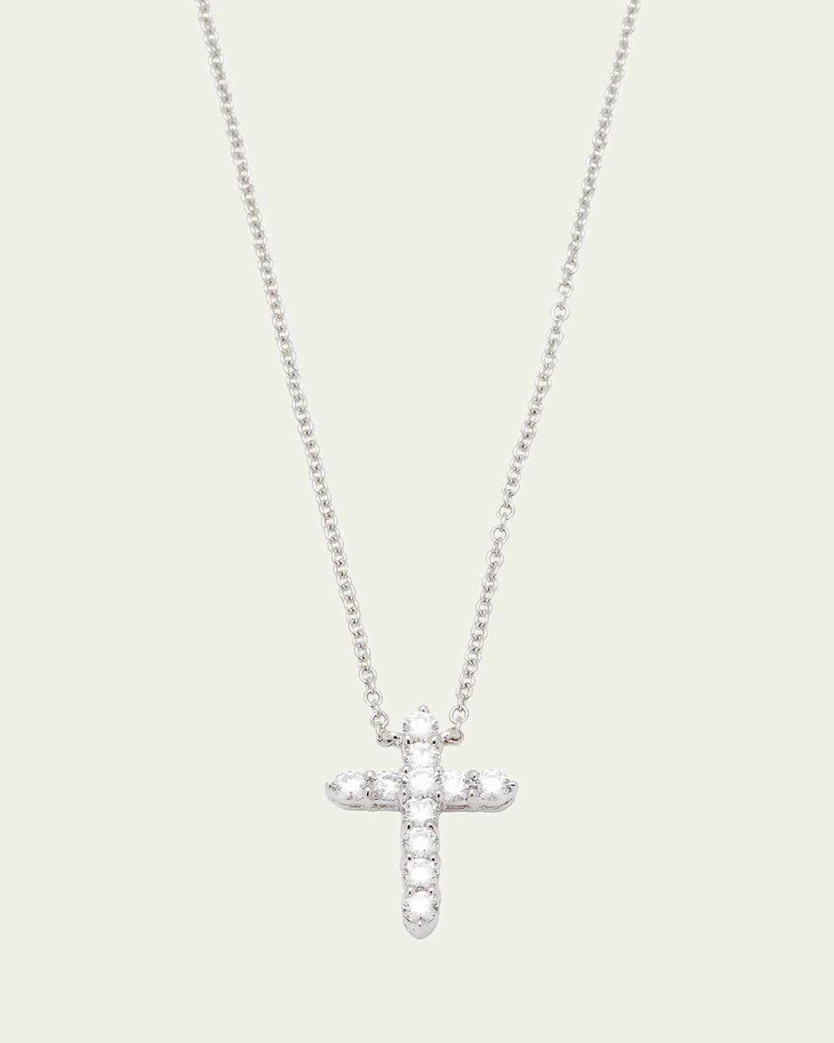 Fantasia by DeSerio CZ Cross Pendant Necklace | Thumbnail 5 Fantasia by DeSerio CZ Cross Pendant Necklace | Thumbnail 5
