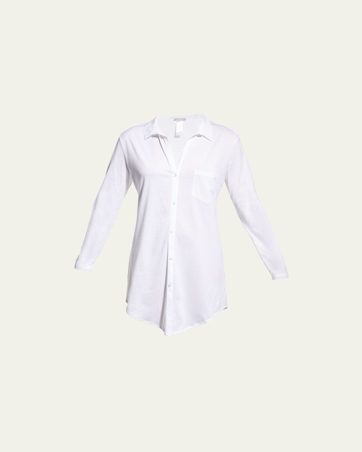 Hanro Cotton Deluxe Boyfriend Sleepshirt