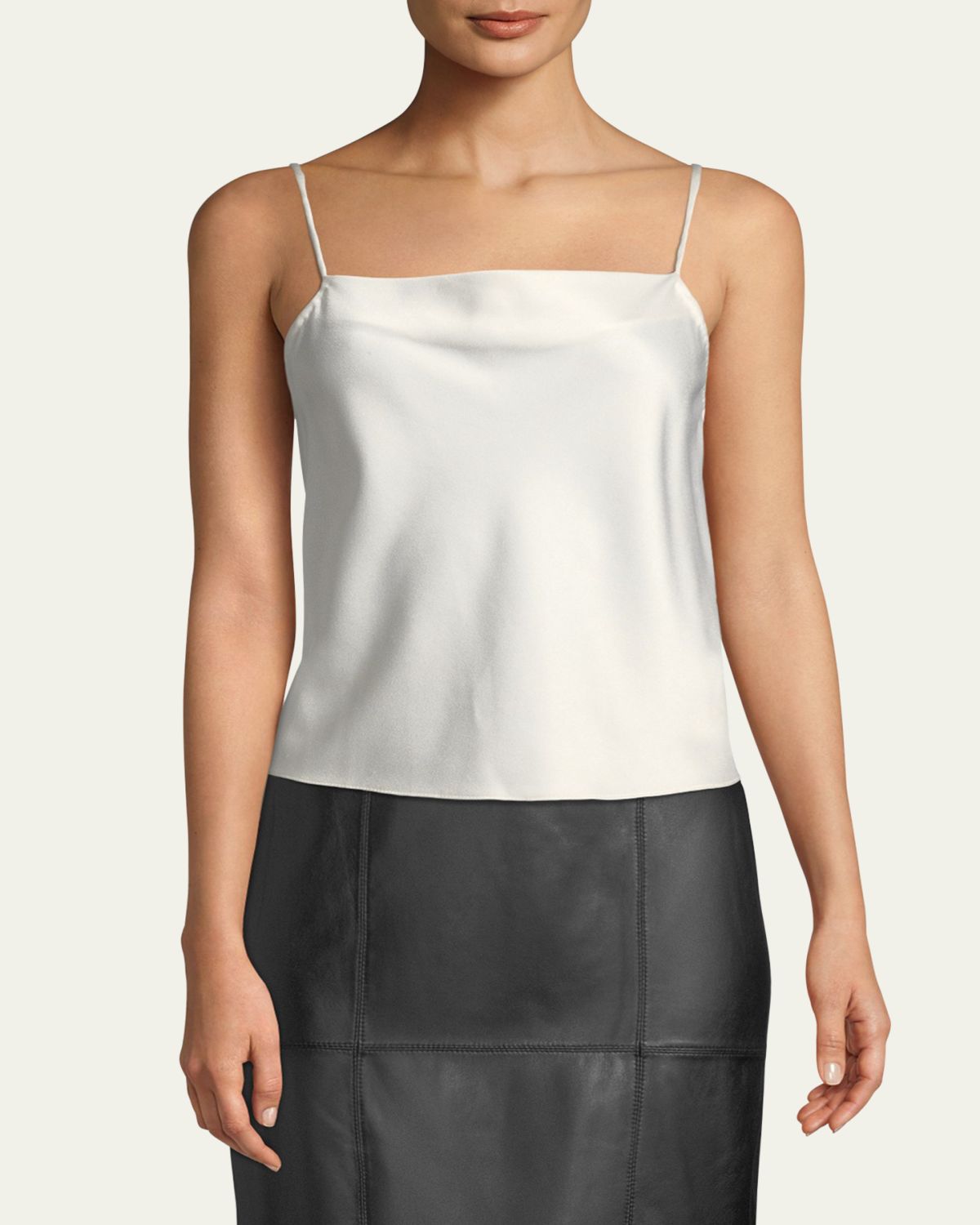 ALICE + OLIVIA Harmon Drapey Slip Tank | Thumbnail 4