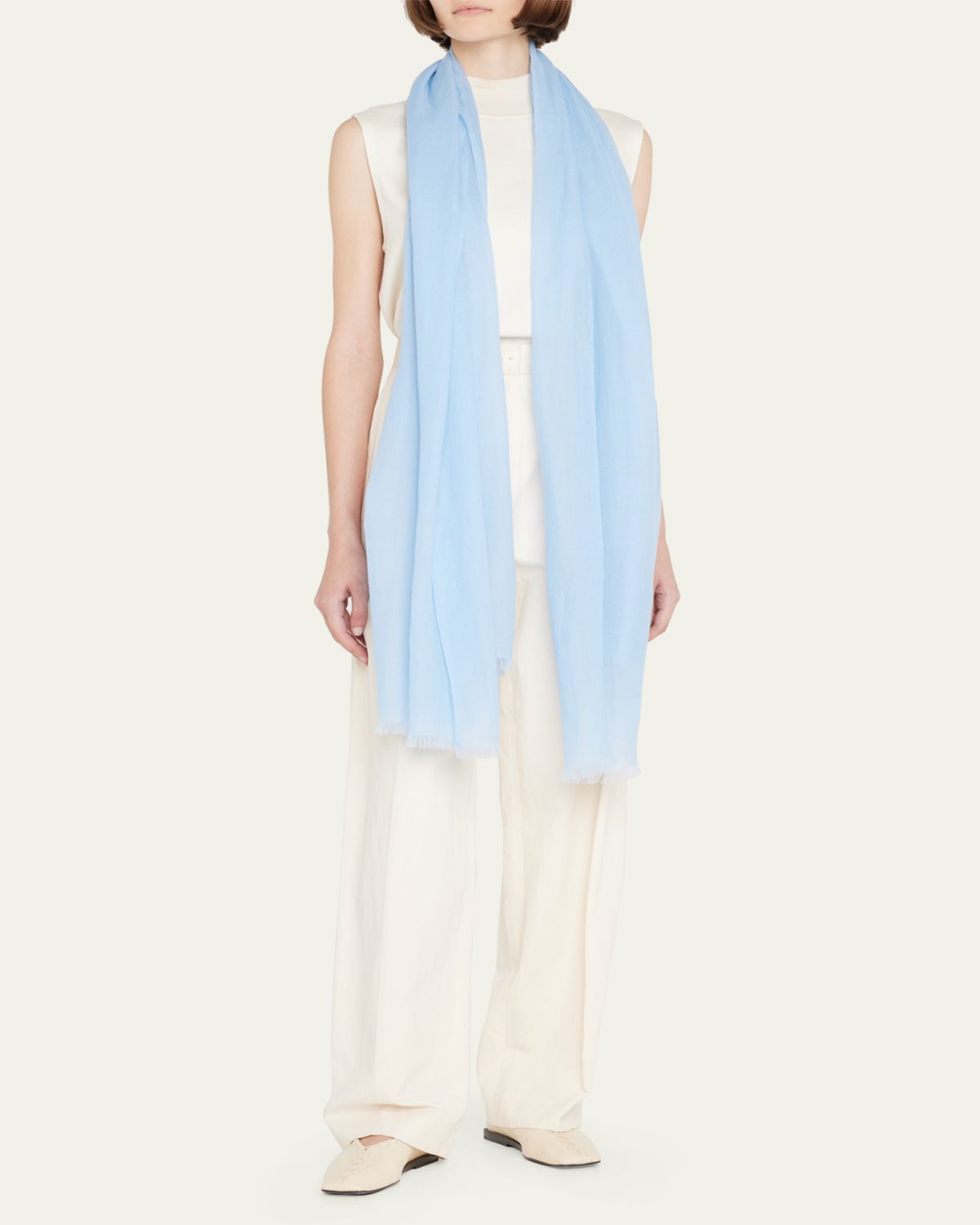 Sofia Cashmere Lightweight Cashmere Scarf | Thumbnail 3 Sofia Cashmere Lightweight Cashmere Scarf | Thumbnail 3