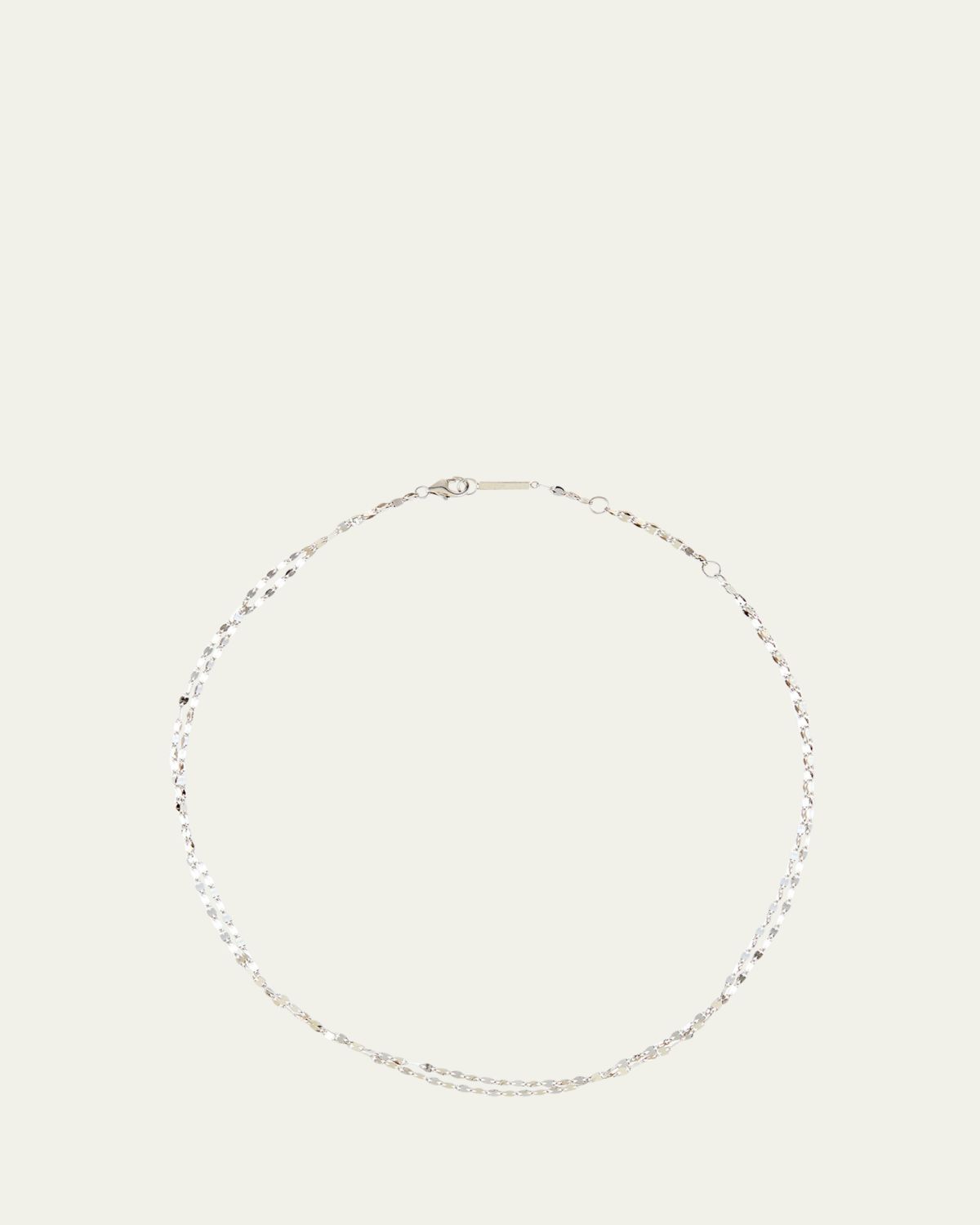 Lana 14K Gold Blake Two-Strand Choker Chain Necklace