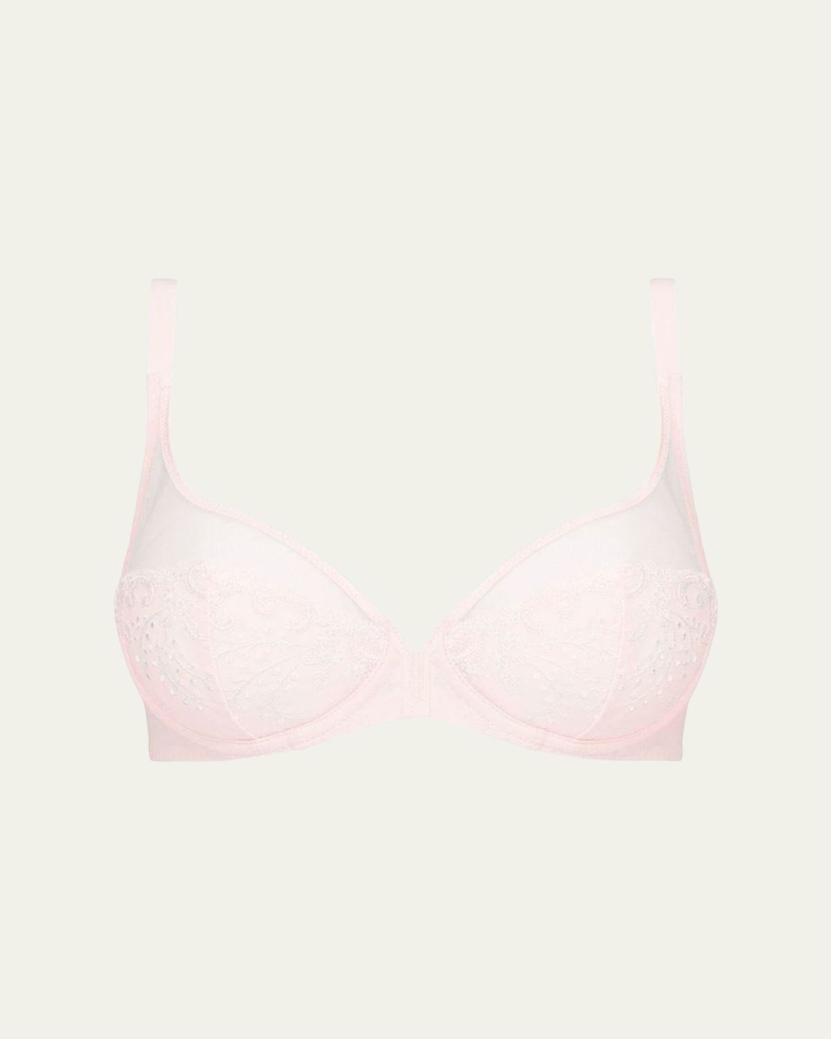 Simone Perele Delice Two-Part Full-Cup Sheer Plunge Bra