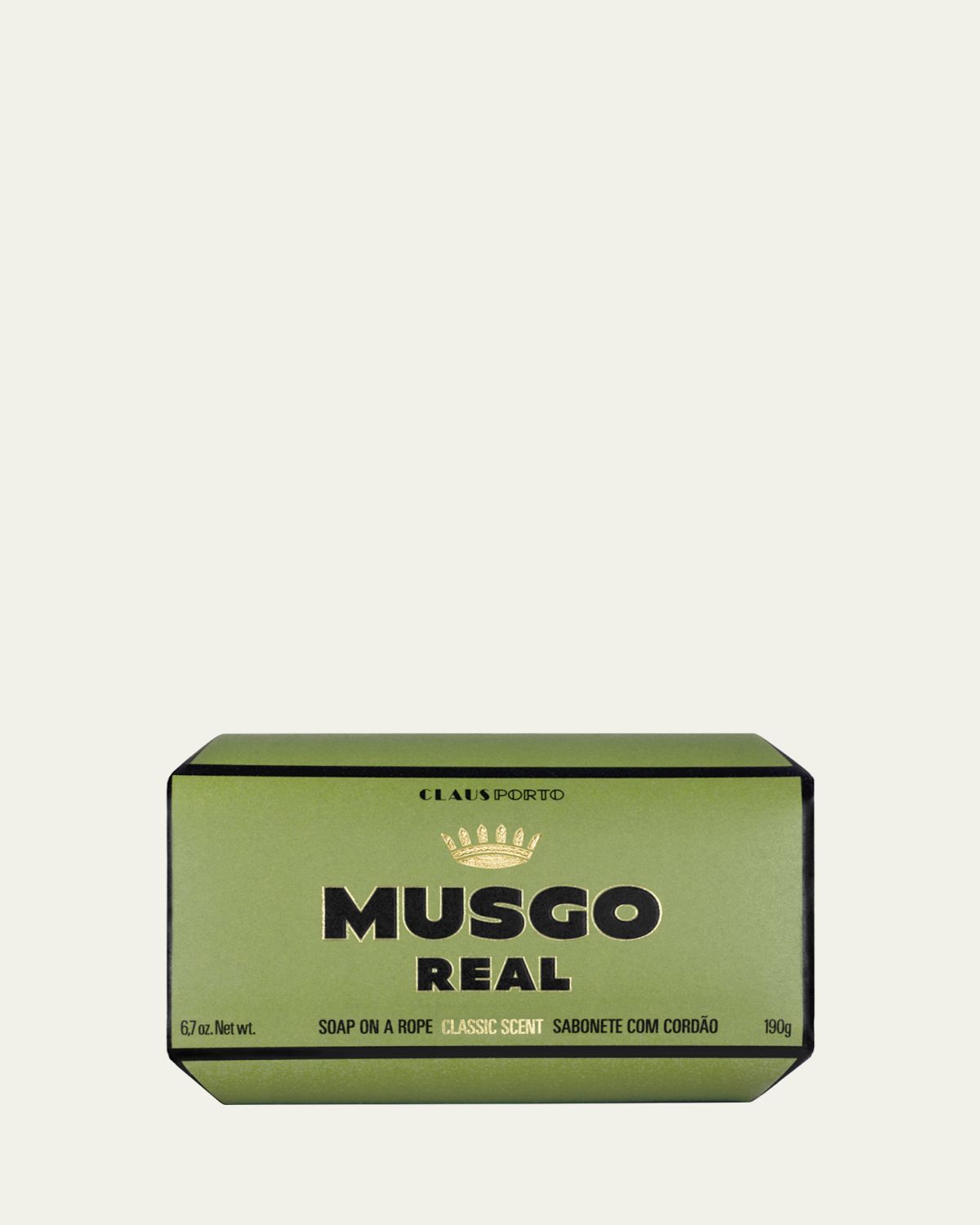 Claus Porto Musago Real Classic Scent Soap on a Rope, 6.7 oz.