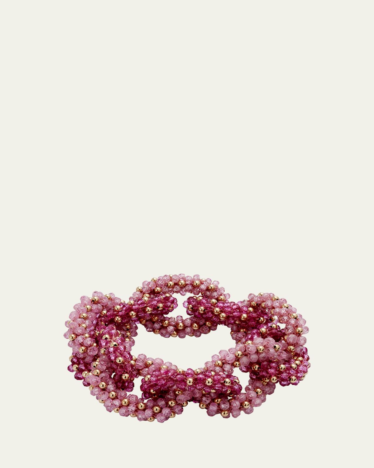 Meredith Frederick 14k Yellow Gold, Topaz, and Zircon Bead Bracelet