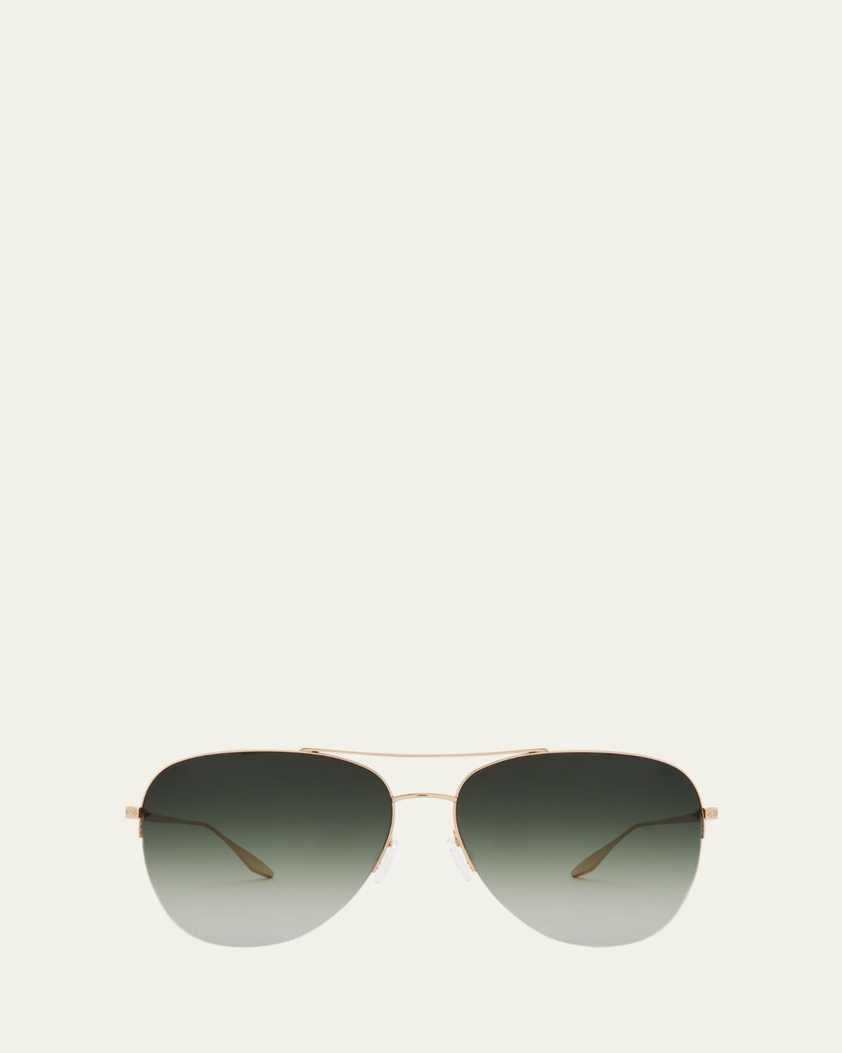 Barton Perreira Chevalier Titanium Aviator Sunglasses