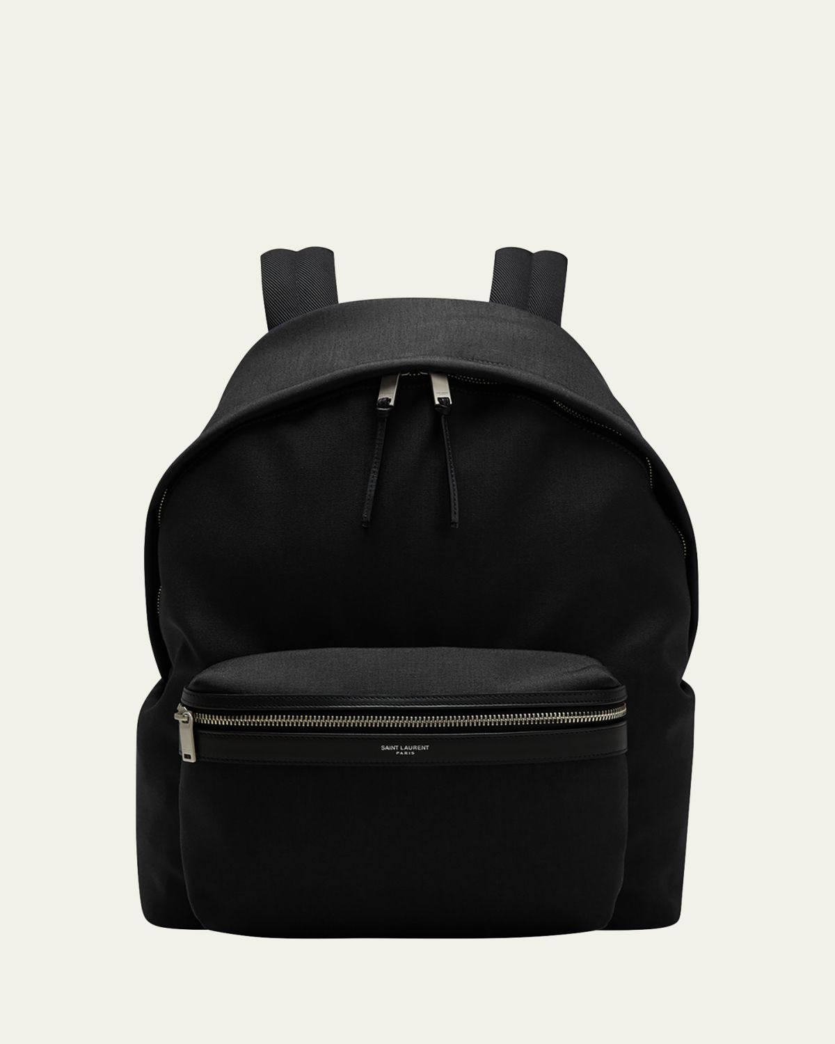Saint Laurent Men 's City Canvas Backpack