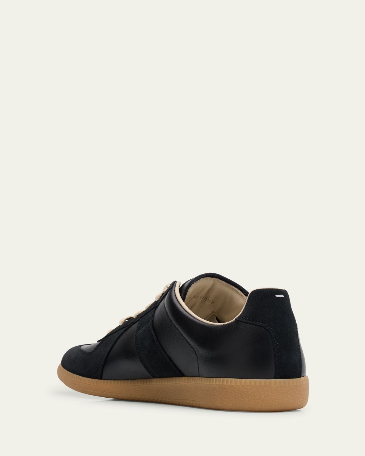 Maison Margiela Men's Replica Leather Low-Top Sneakers | Thumbnail 4 Maison Margiela Men's Replica Leather Low-Top Sneakers | Thumbnail 4