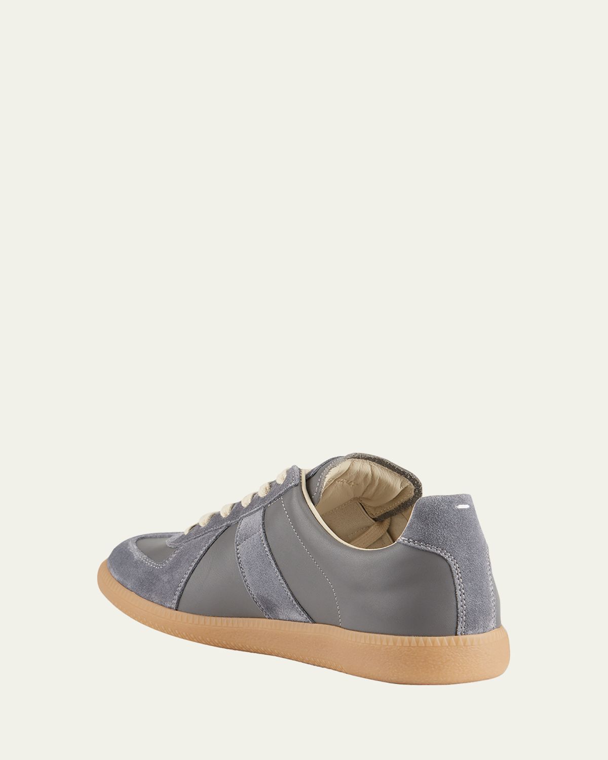 Maison Margiela Men's Replica Leather Low-Top Sneakers | Thumbnail 8 Maison Margiela Men's Replica Leather Low-Top Sneakers | Thumbnail 8