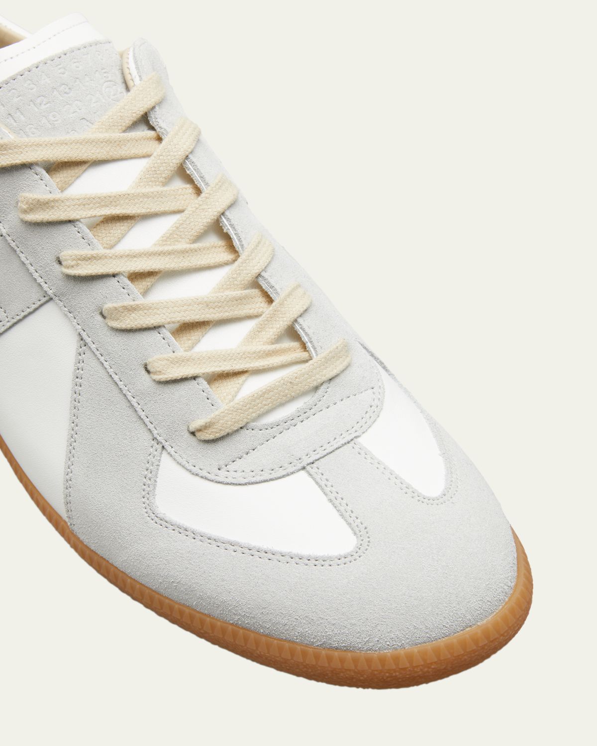 Maison Margiela Men's Replica Leather Low-Top Sneakers | Thumbnail 5 Maison Margiela Men's Replica Leather Low-Top Sneakers | Thumbnail 5