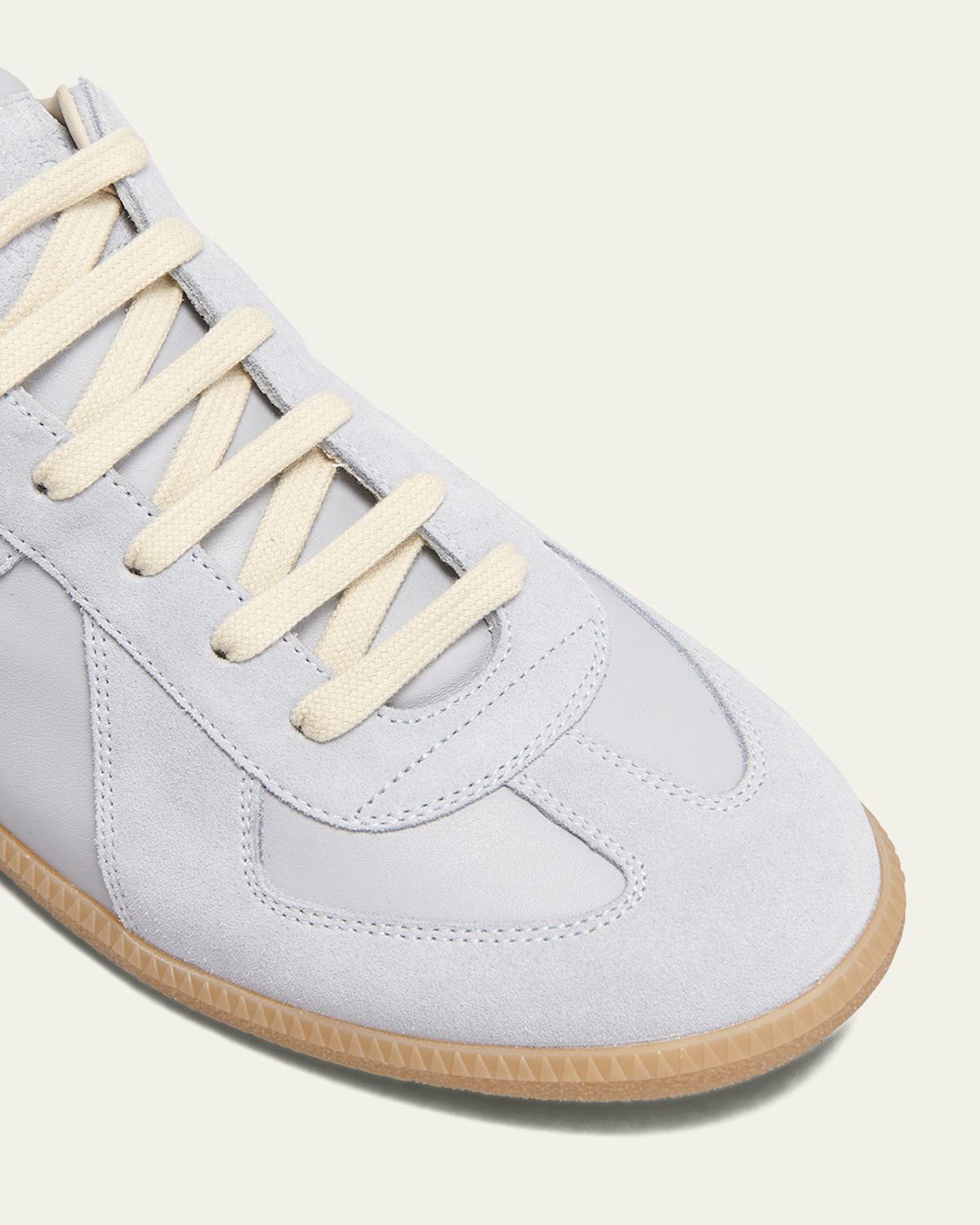 Maison Margiela Men's Replica Leather Low-Top Sneakers | Thumbnail 9 Maison Margiela Men's Replica Leather Low-Top Sneakers | Thumbnail 9
