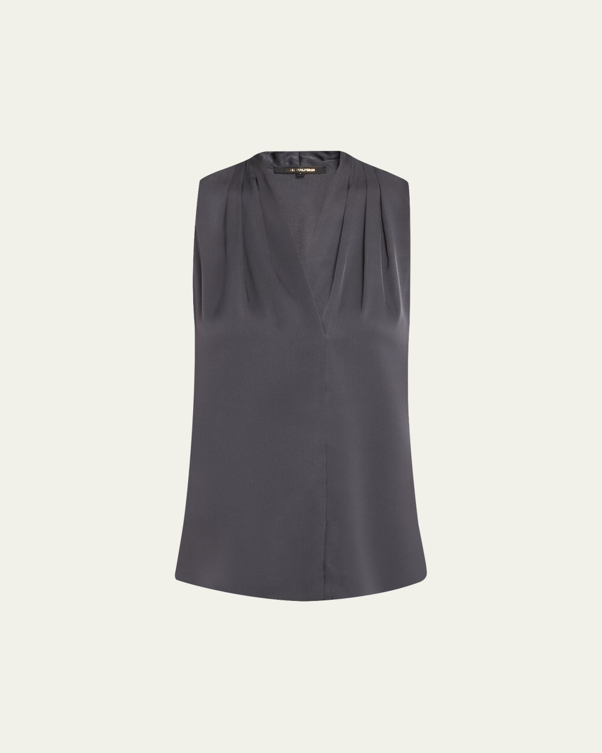 Kobi Halperin Mila Silk-Stretch Sleeveless Top
