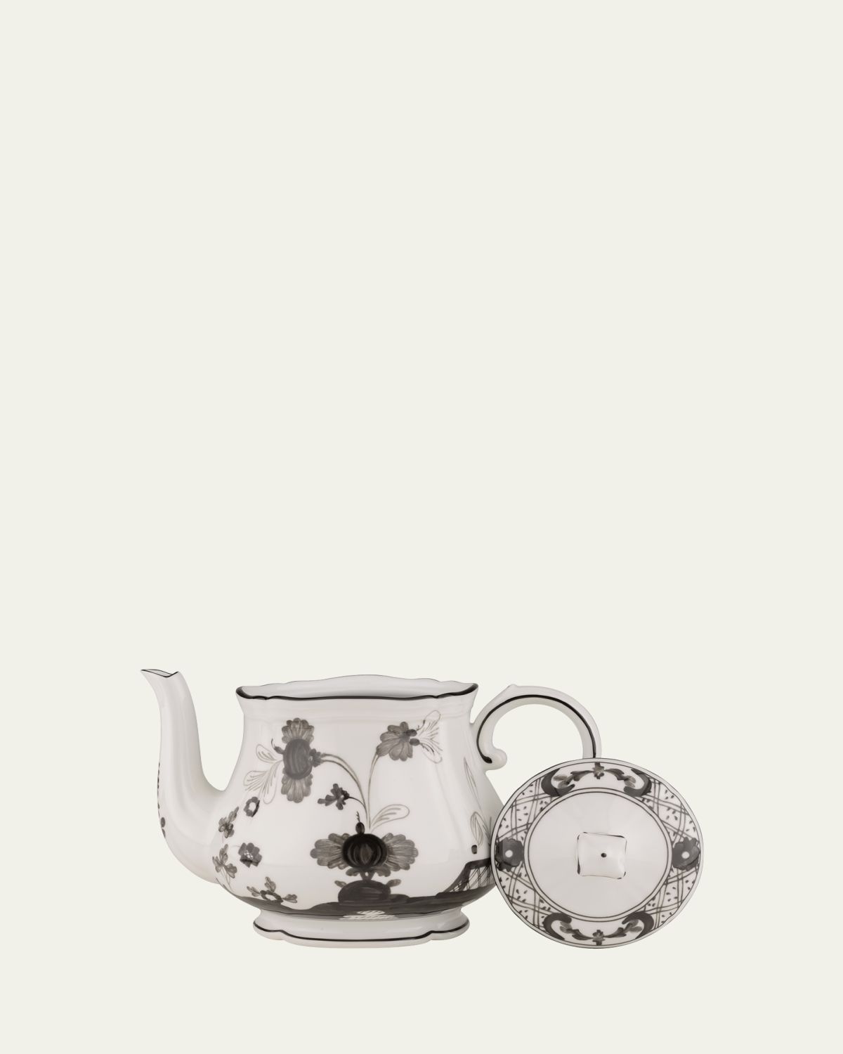 GINORI 1735 Oriente Italiano Albus Small Teapot, 23 oz.