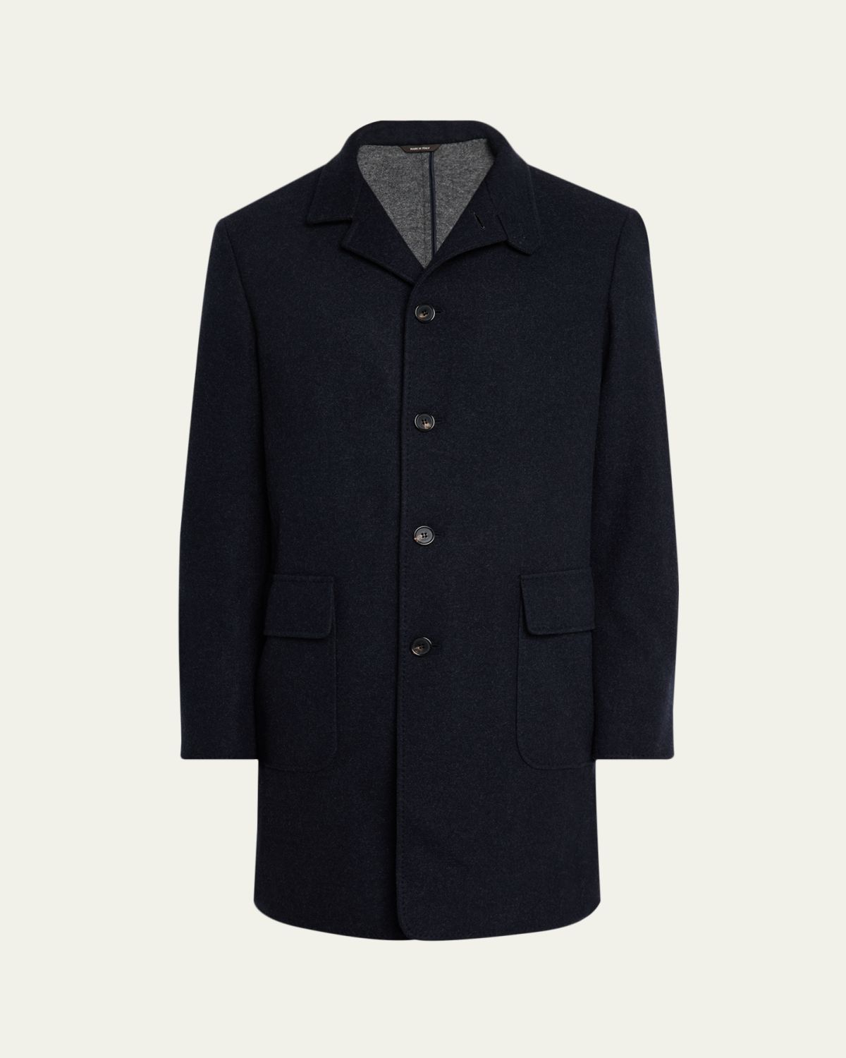 Loro Piana Men's Cashmere Sweater Coat
