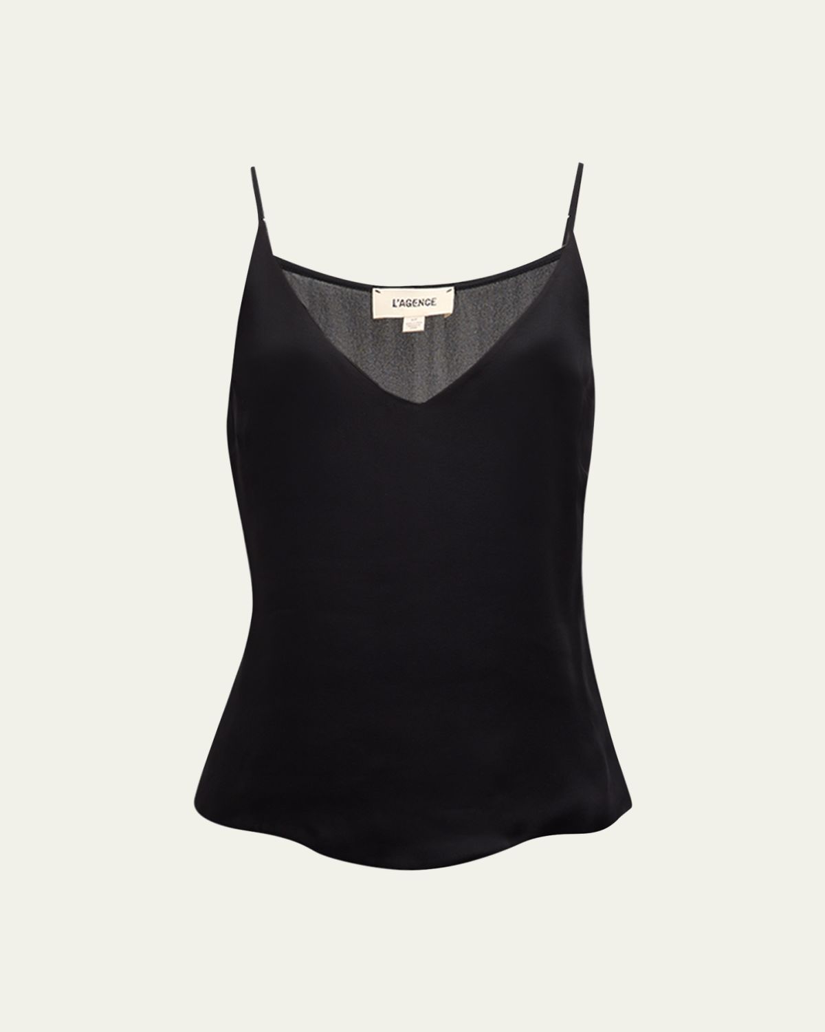 L'Agence Gabriella Silk V-Neck Tank | Thumbnail 9
