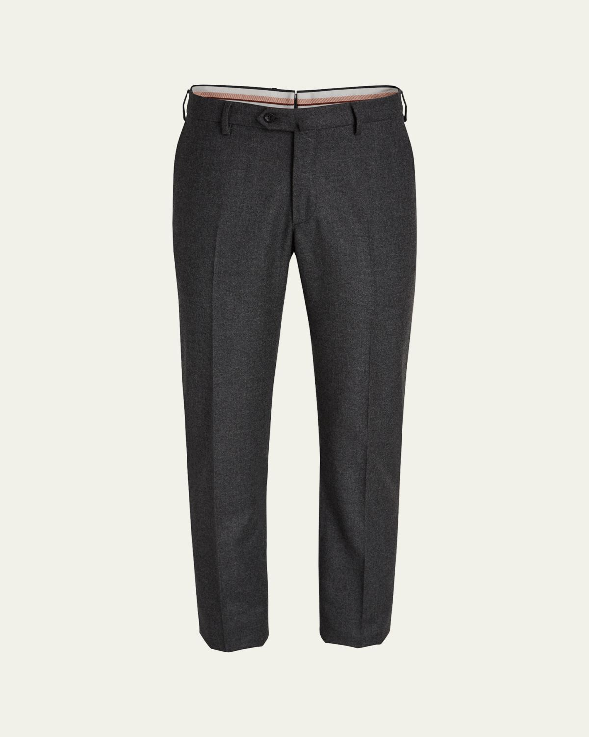 Loro Piana Men's Straight-Leg Flannel Pants | Thumbnail 6 Loro Piana Men's Straight-Leg Flannel Pants | Thumbnail 6