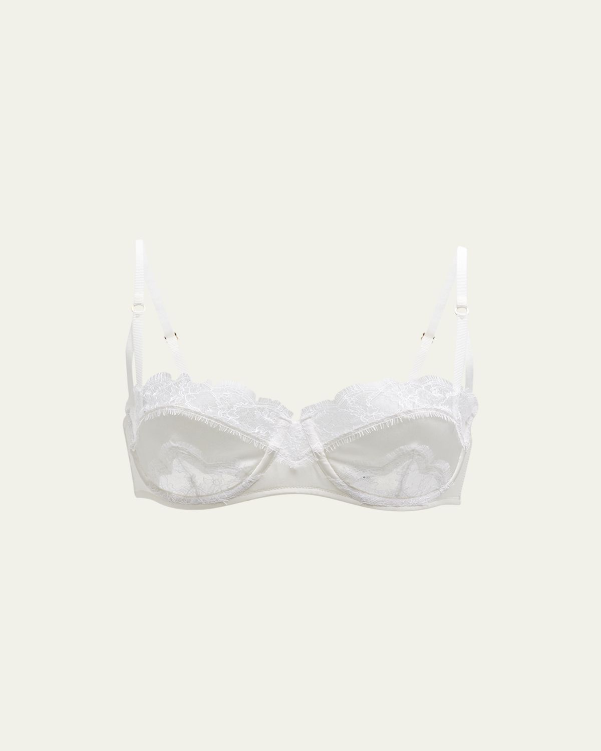Kiki De Montparnasse Sensuel Lace-Trim Underwire Balconette Bra | Thumbnail 6