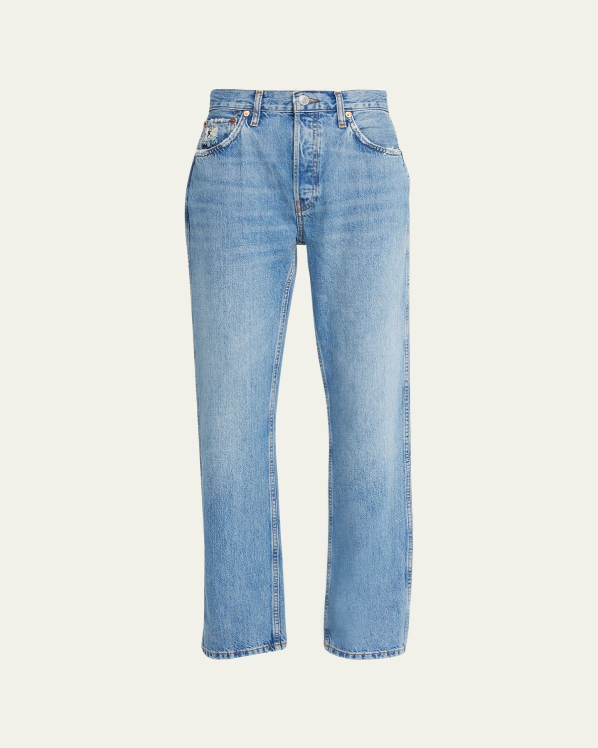 RE/DONE High-Rise Loose Rigid Straight-Leg Jeans | Thumbnail 6 RE/DONE High-Rise Loose Rigid Straight-Leg Jeans | Thumbnail 6