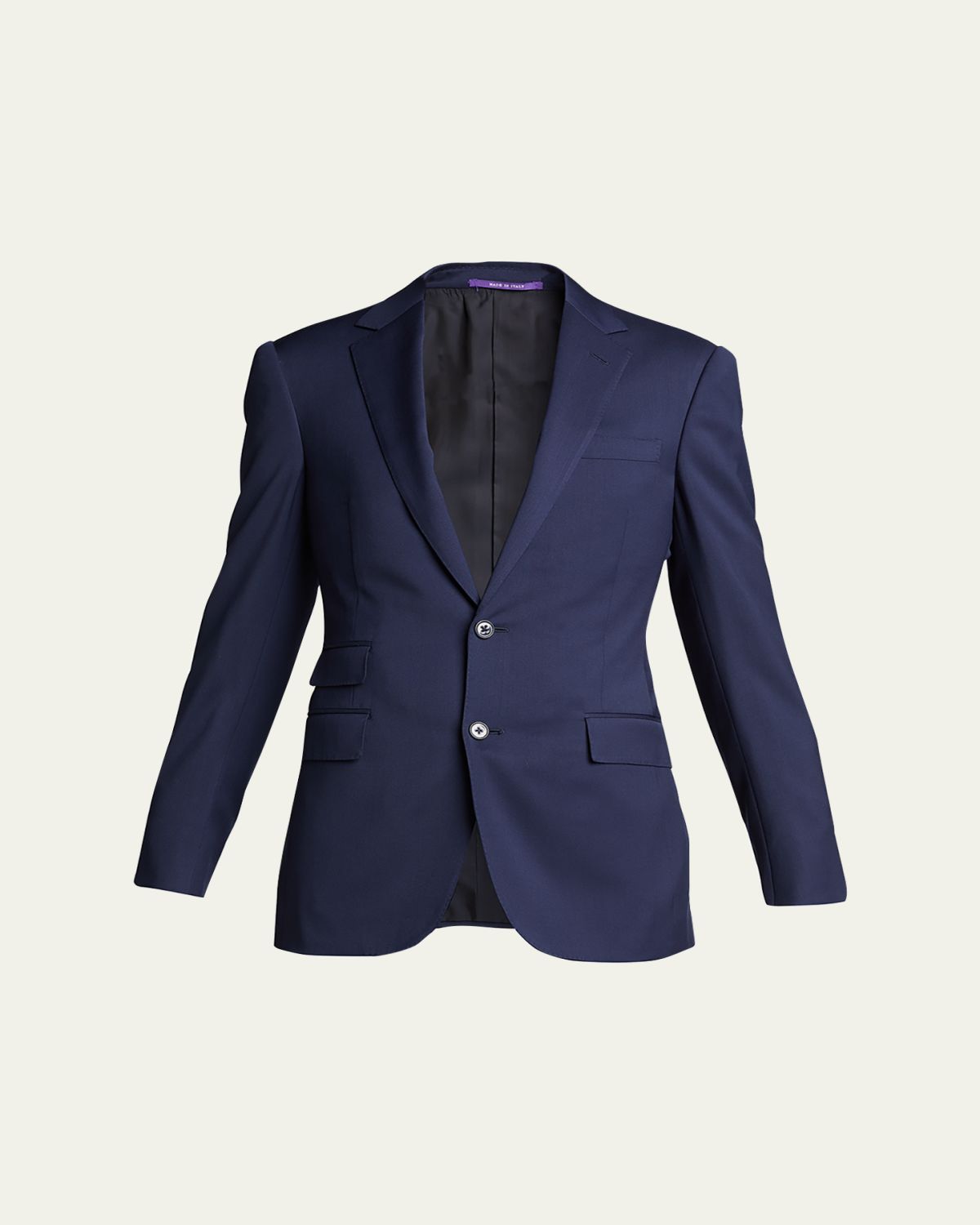 Ralph Lauren Purple Label Men 's Gregory Hand-Tailored Wool Serge Blazer