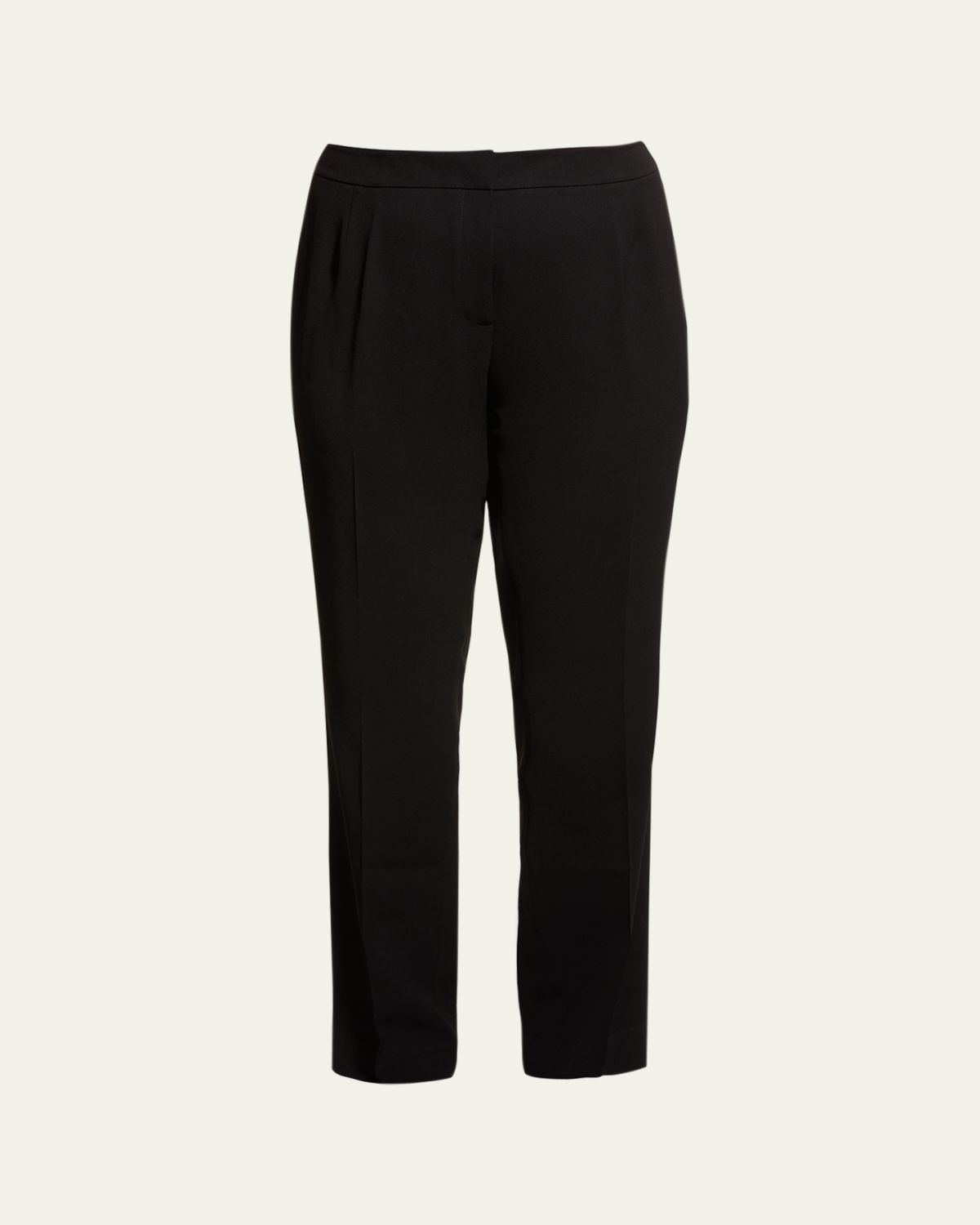 Lafayette 148 New York Plus Size Barrow Straight-Leg Crepe Pants