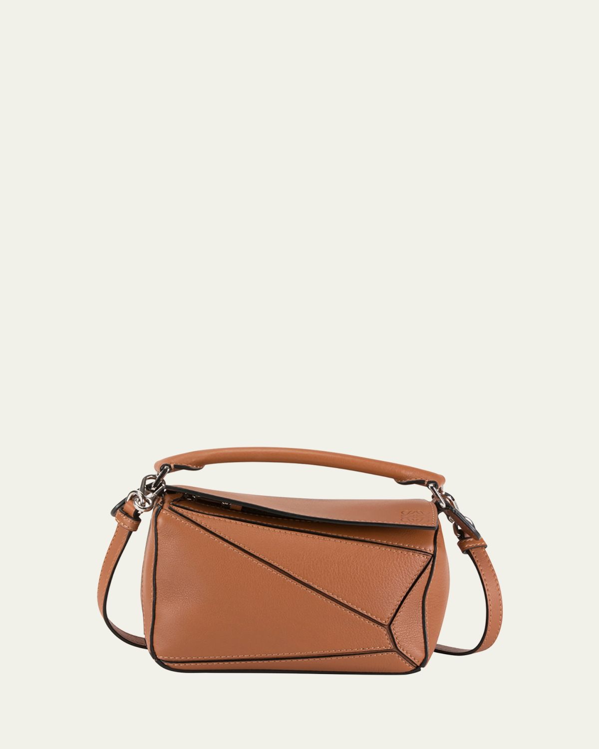 Loewe Puzzle Mini Top-Handle Bag in Leather | Thumbnail 5