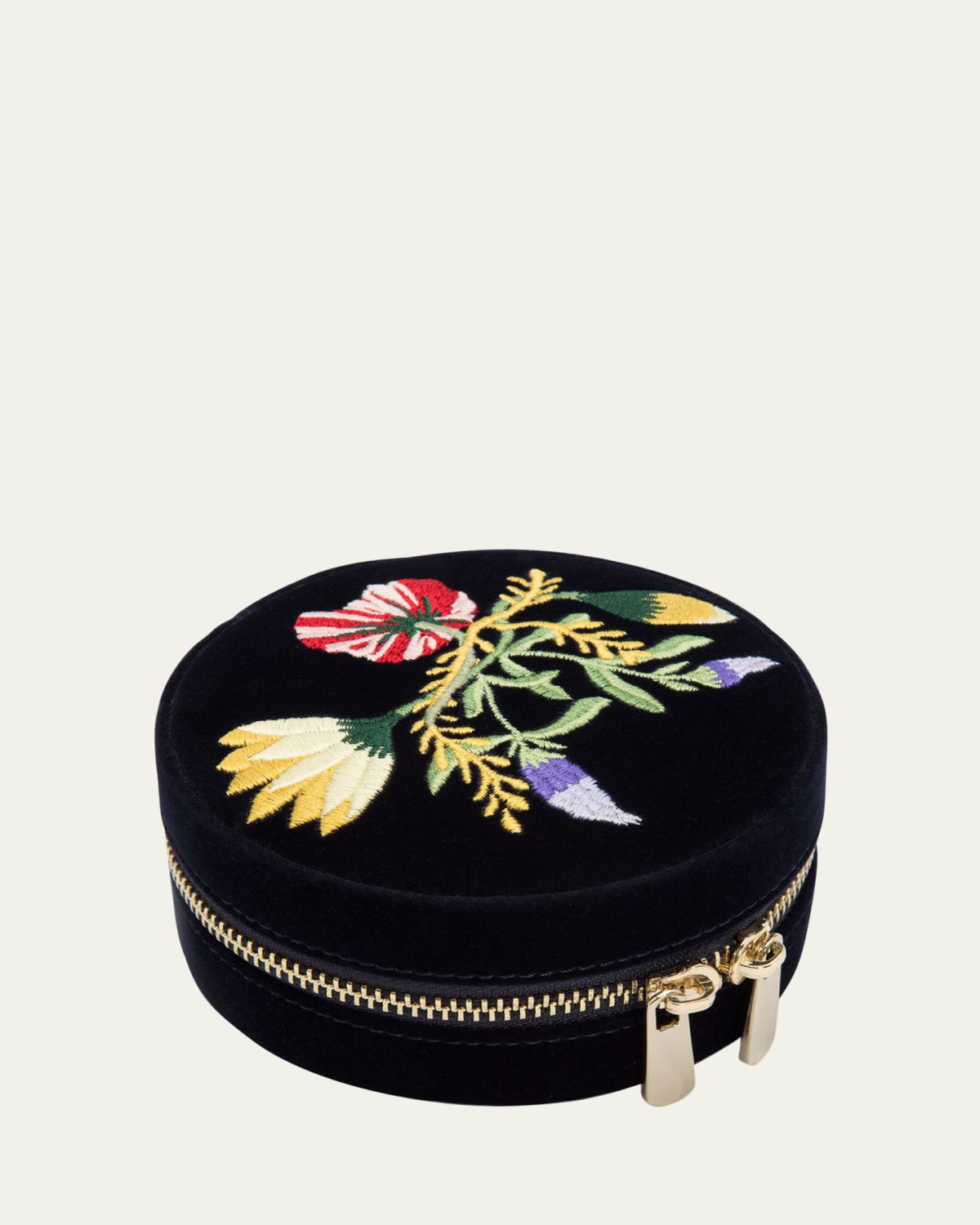 WOLF Zoe Round Travel Jewelry Case | Thumbnail 6 WOLF Zoe Round Travel Jewelry Case | Thumbnail 6
