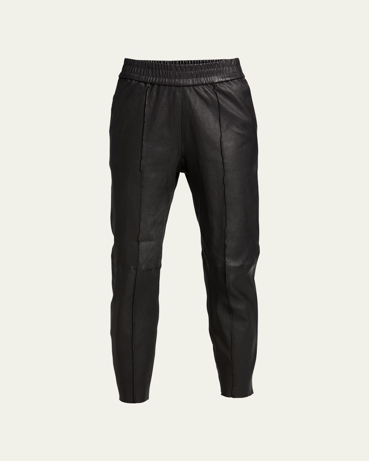 SPRWMN High-Waist Leather Joggers - Women's Clothing