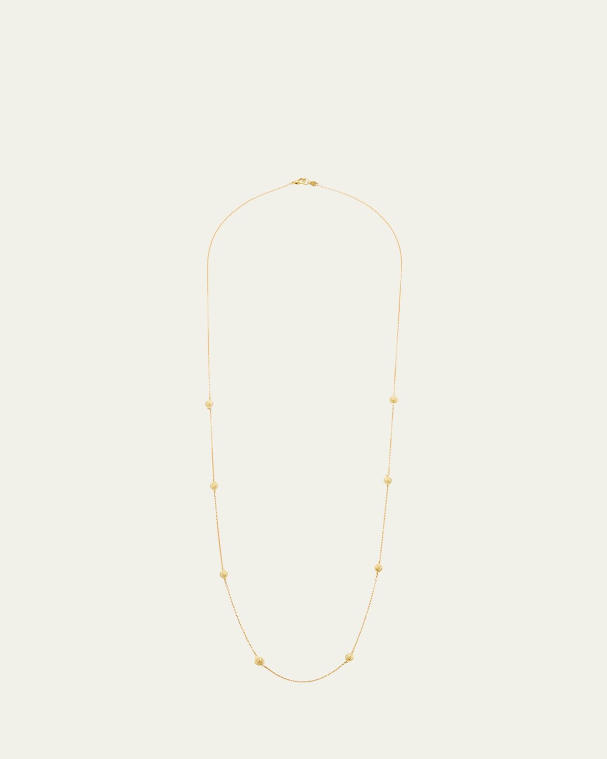 Paul Morelli 18k Gold Jingle Meditation Bell Necklace, 36"L