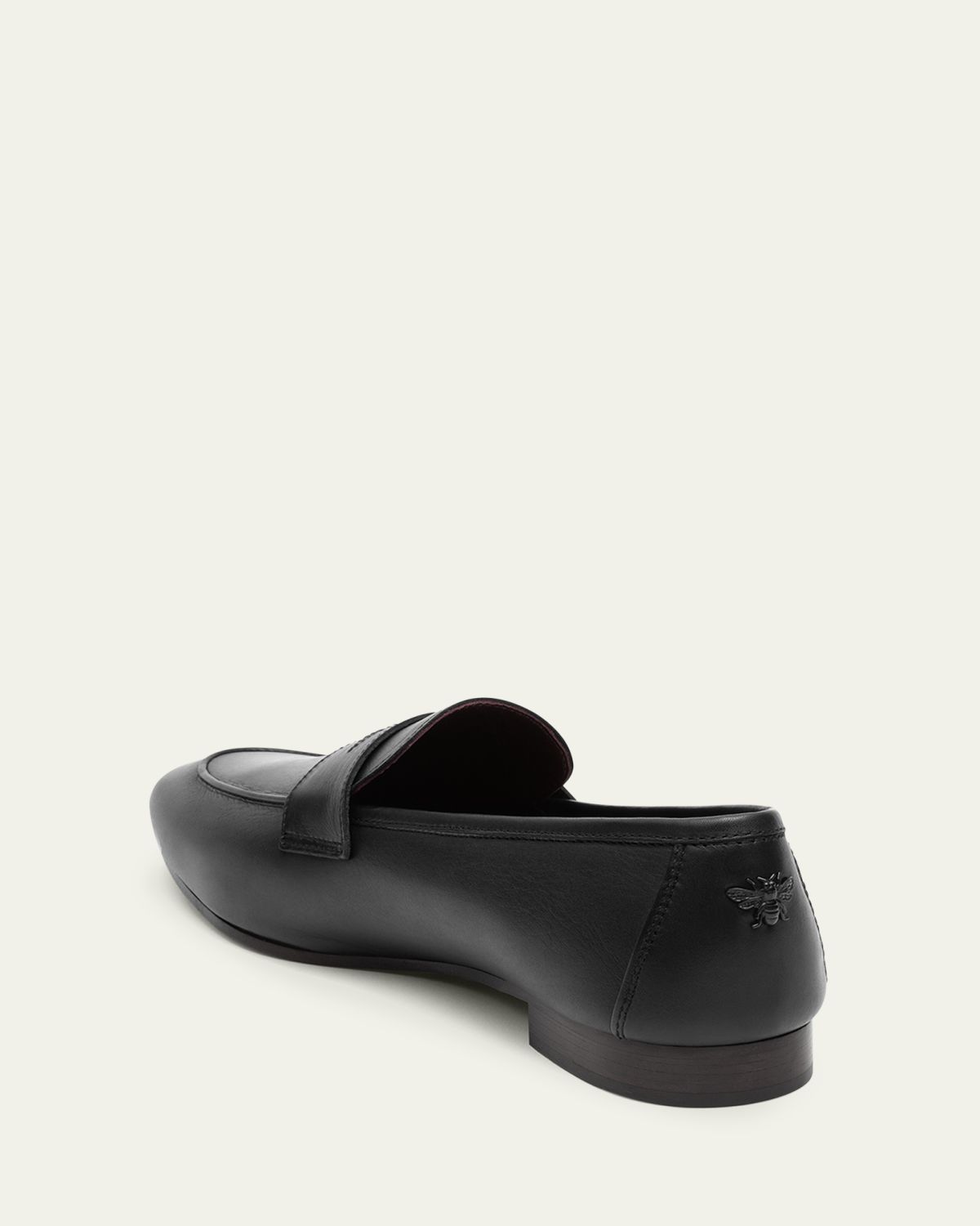 Bougeotte Flaneur Leather Flat Penny Loafers | Thumbnail 2