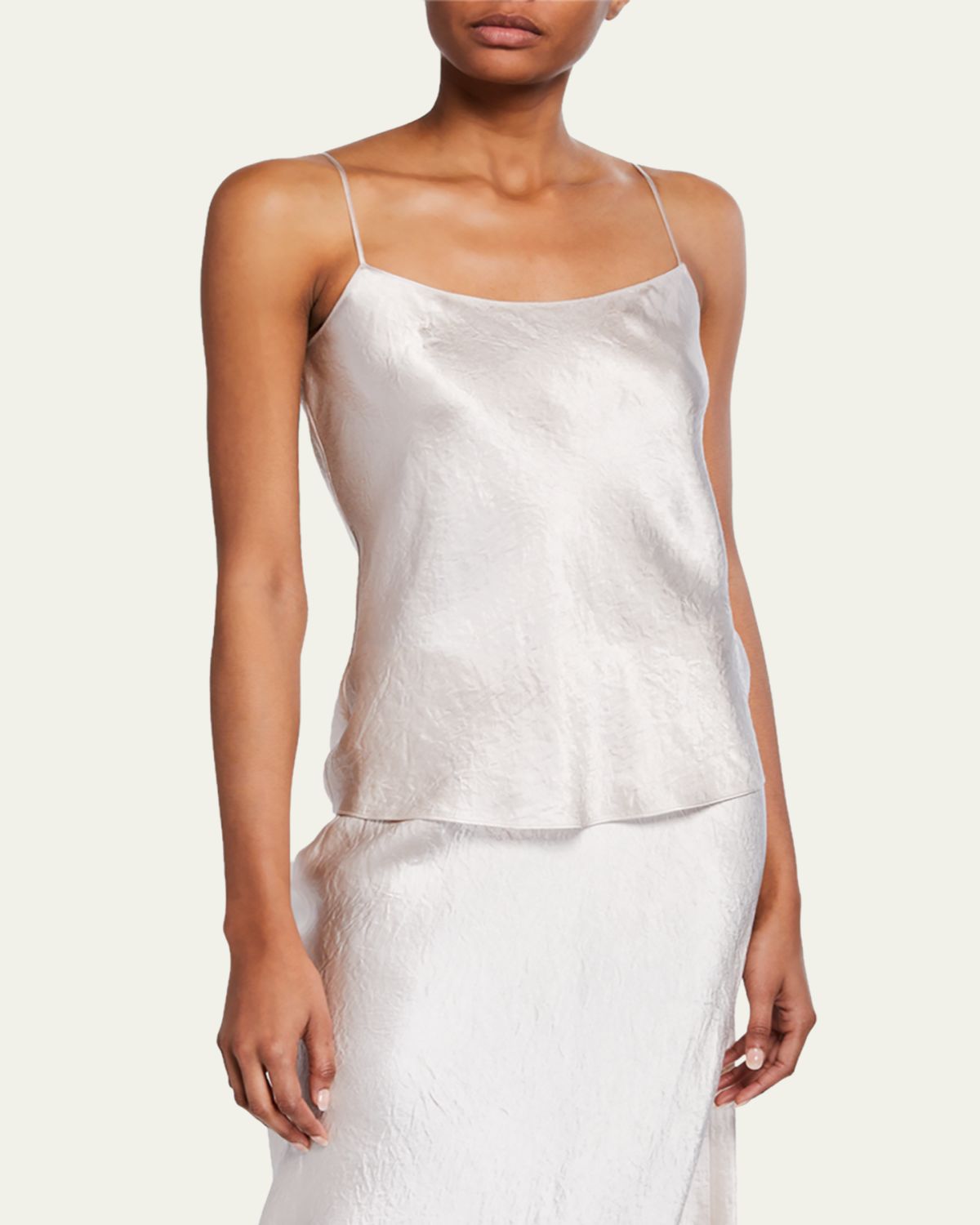 Vince Satin Scoop-Neck Cami | Thumbnail 2