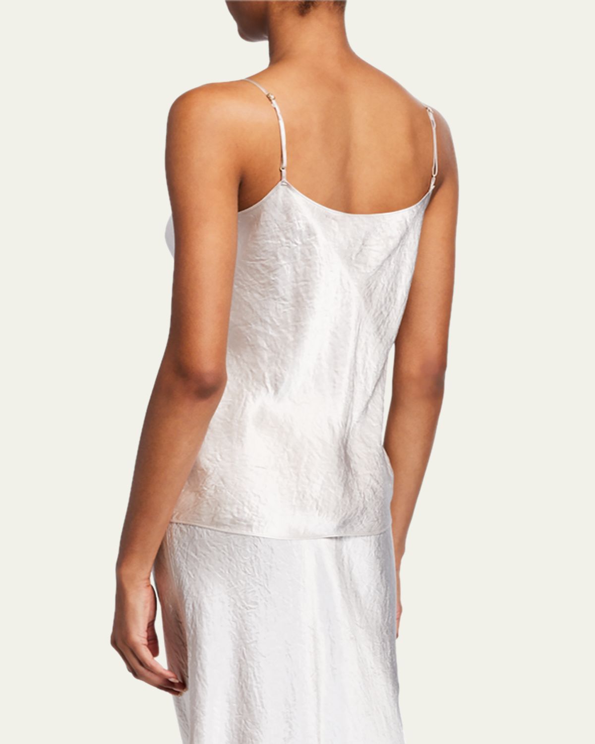 Vince Satin Scoop-Neck Cami | Thumbnail 3