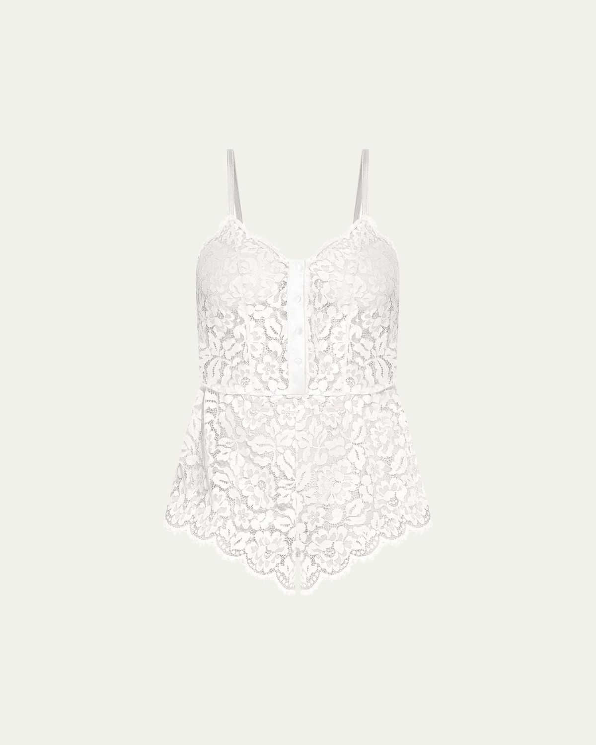 Cosabella Magnolia Semisheer Lace Teddy Romper | Thumbnail 4 Cosabella Magnolia Semisheer Lace Teddy Romper | Thumbnail 4