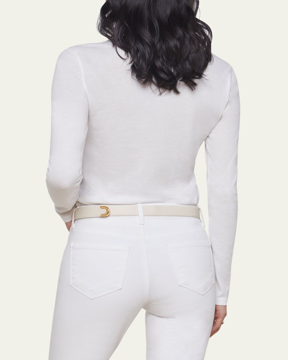 L'Agence Tess Long-Sleeve Crewneck Tee | Thumbnail 3