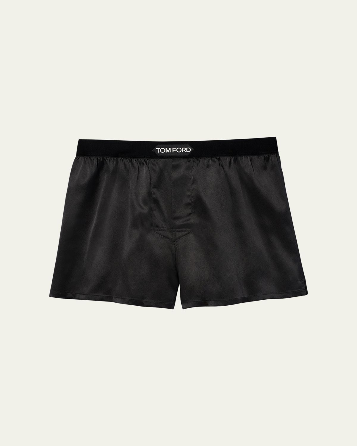 TOM FORD Men's Silk Jacquard Logo Boxers | Thumbnail 3